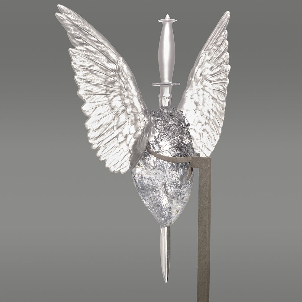 ETERNAL IMMACULATE DAMIEN HIRST & LALIQUE 2017 - CRISTAL INCOLORE, TECHNIQUE DE LA CIRE PERDUE