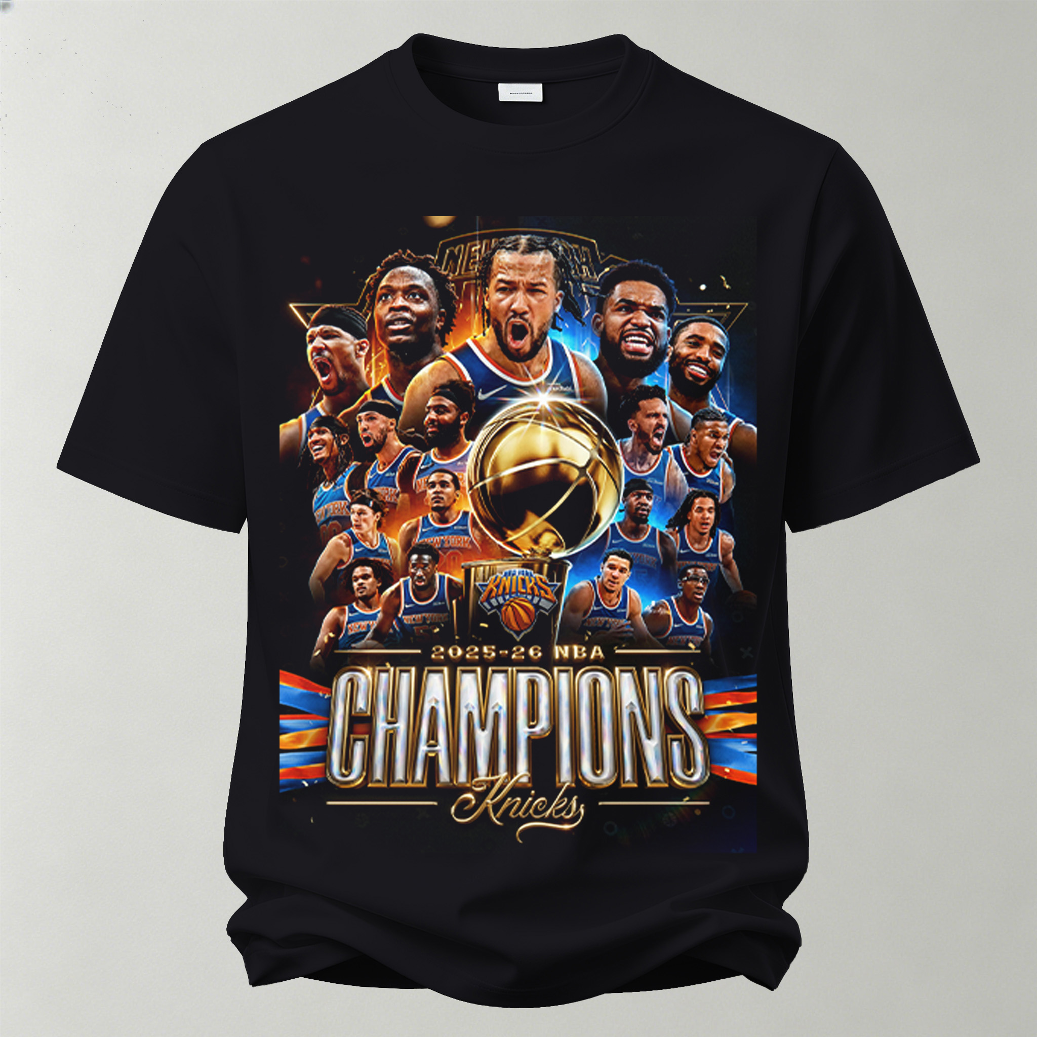 New York Knicks Printed Unisex Oversized T-shirt