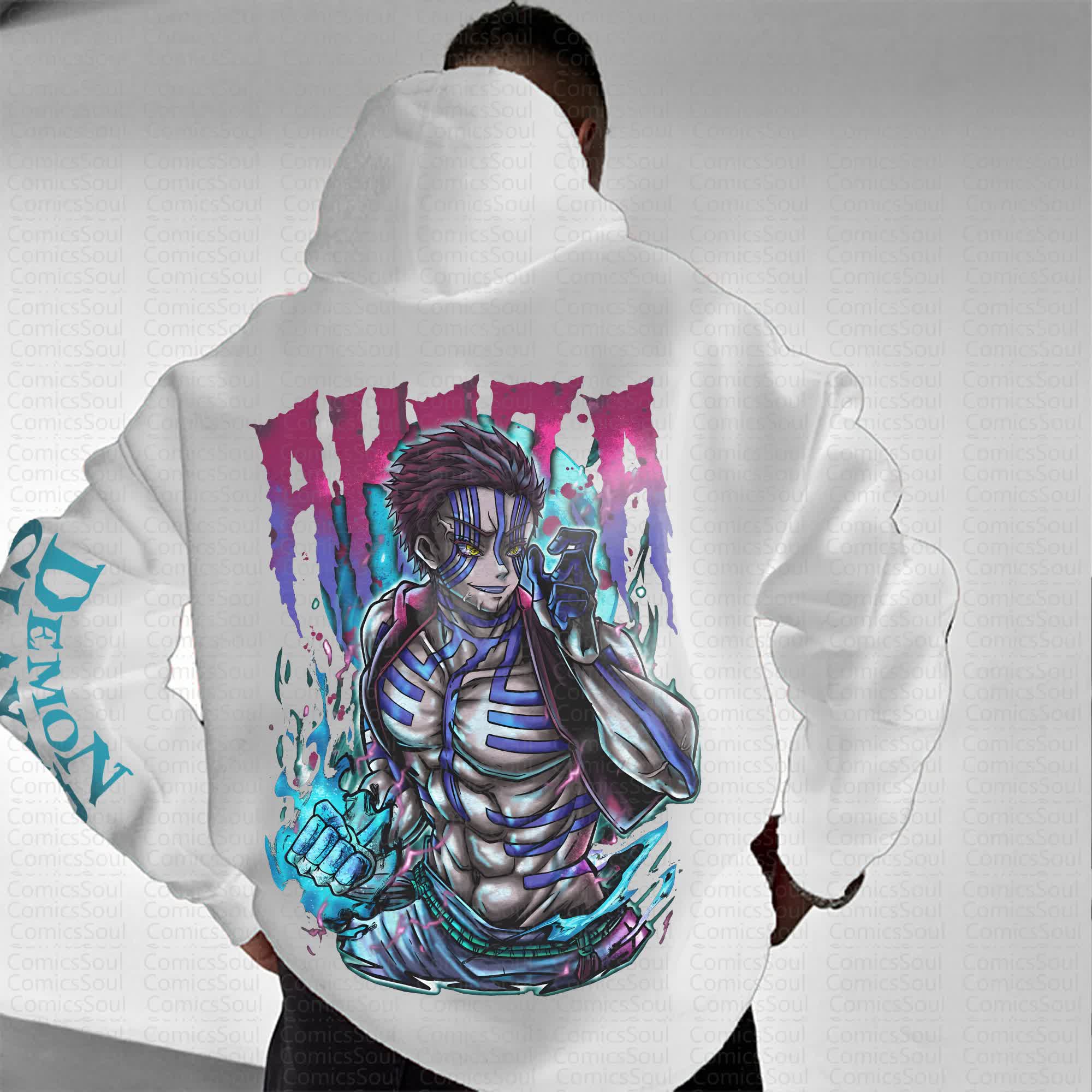 Unisex Anime Graphic Streetwear Vintage Hoodie丨Comicssoul