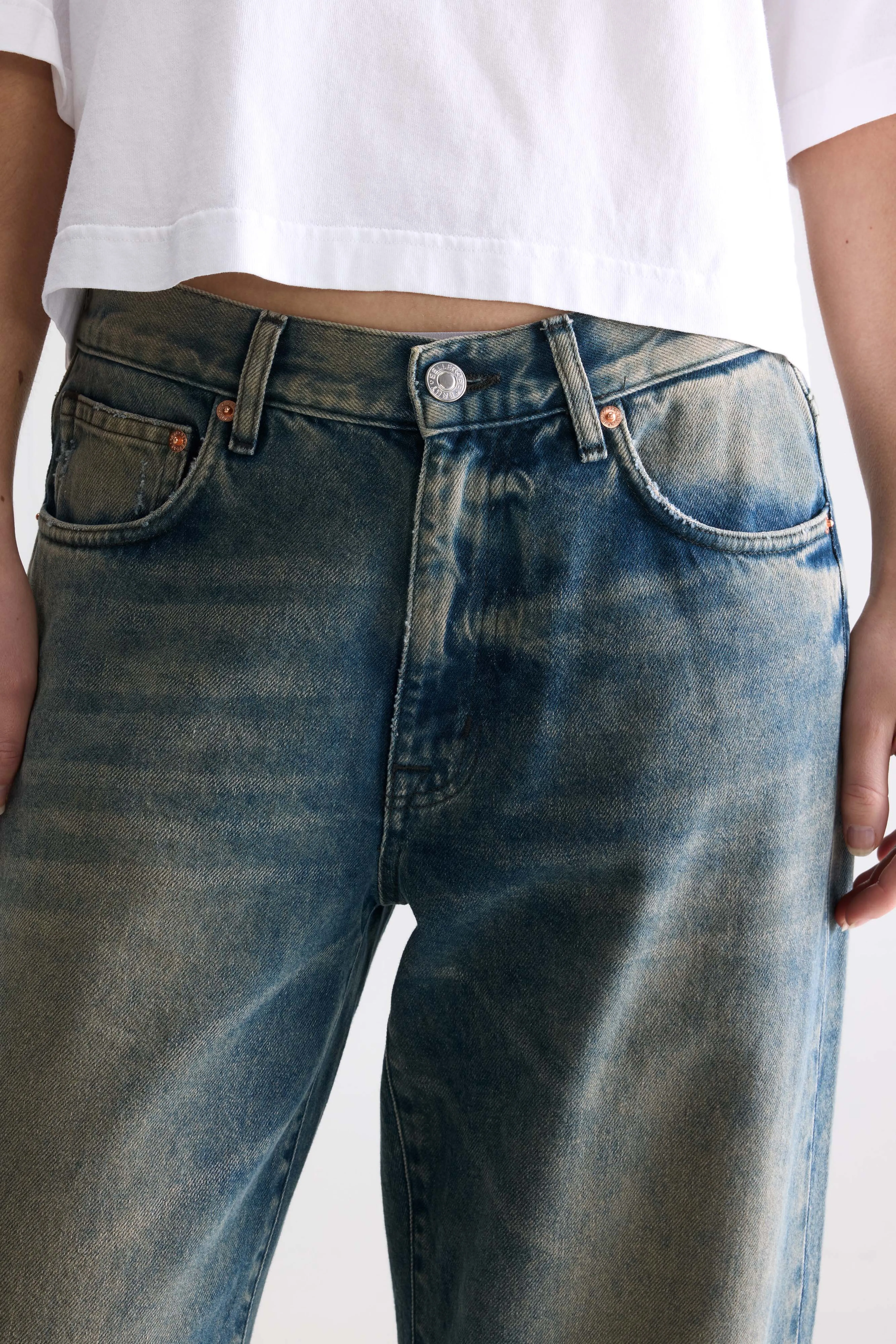 Bellerose Denim N. 97 - wide jeans (261 / W / DUSTY USED BLUE)