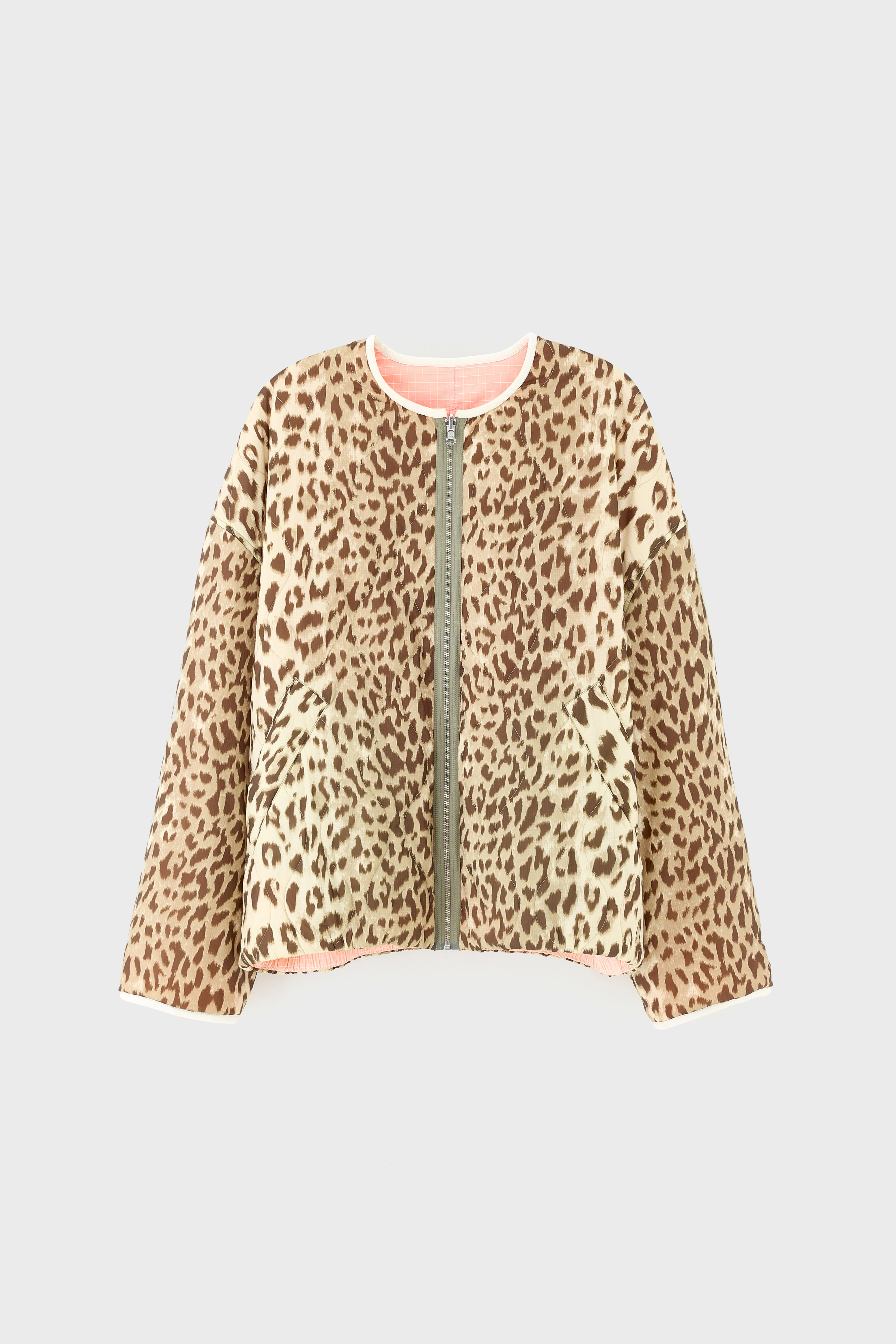 Bellerose Highland leopard-print jacket (261 / W / COMBO A)