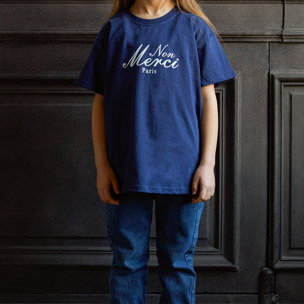 Merci - T-Shirt Enfant Non Merci 