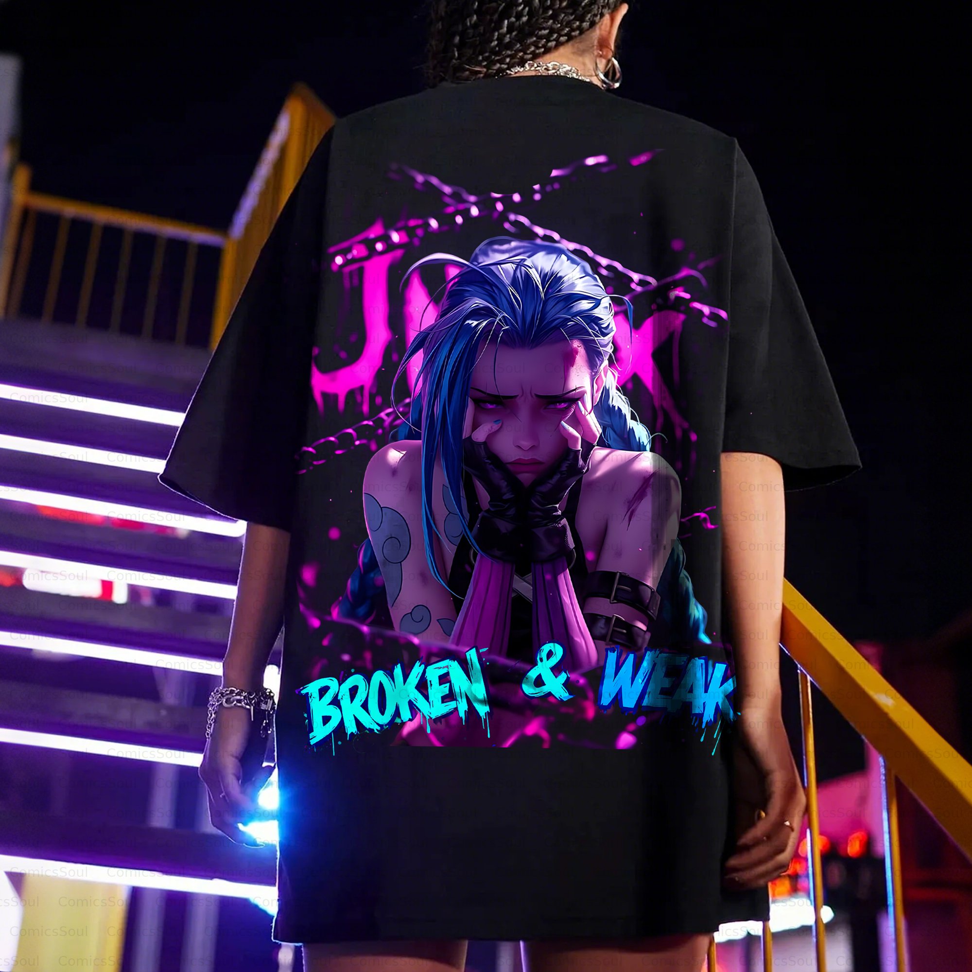 Unisex Anime Inspired Vintage T-Shirt