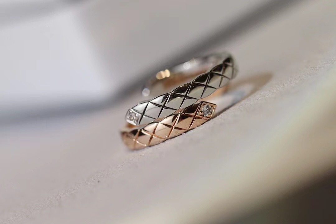 Chanel Mixed Color Coco Crush Toi et Moi Ring - Small Version - Original Replica Club