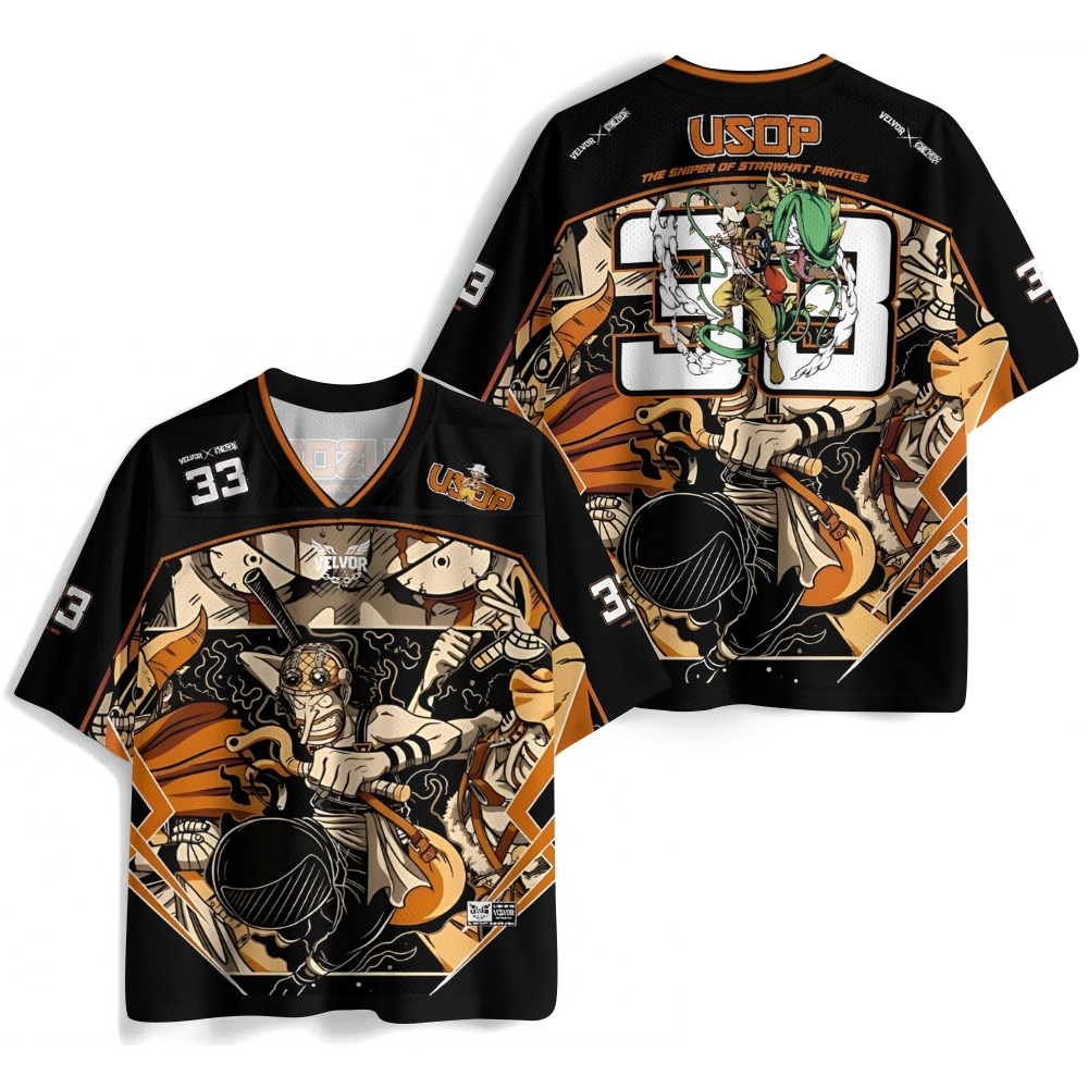 One Piece Anime Football Jersey