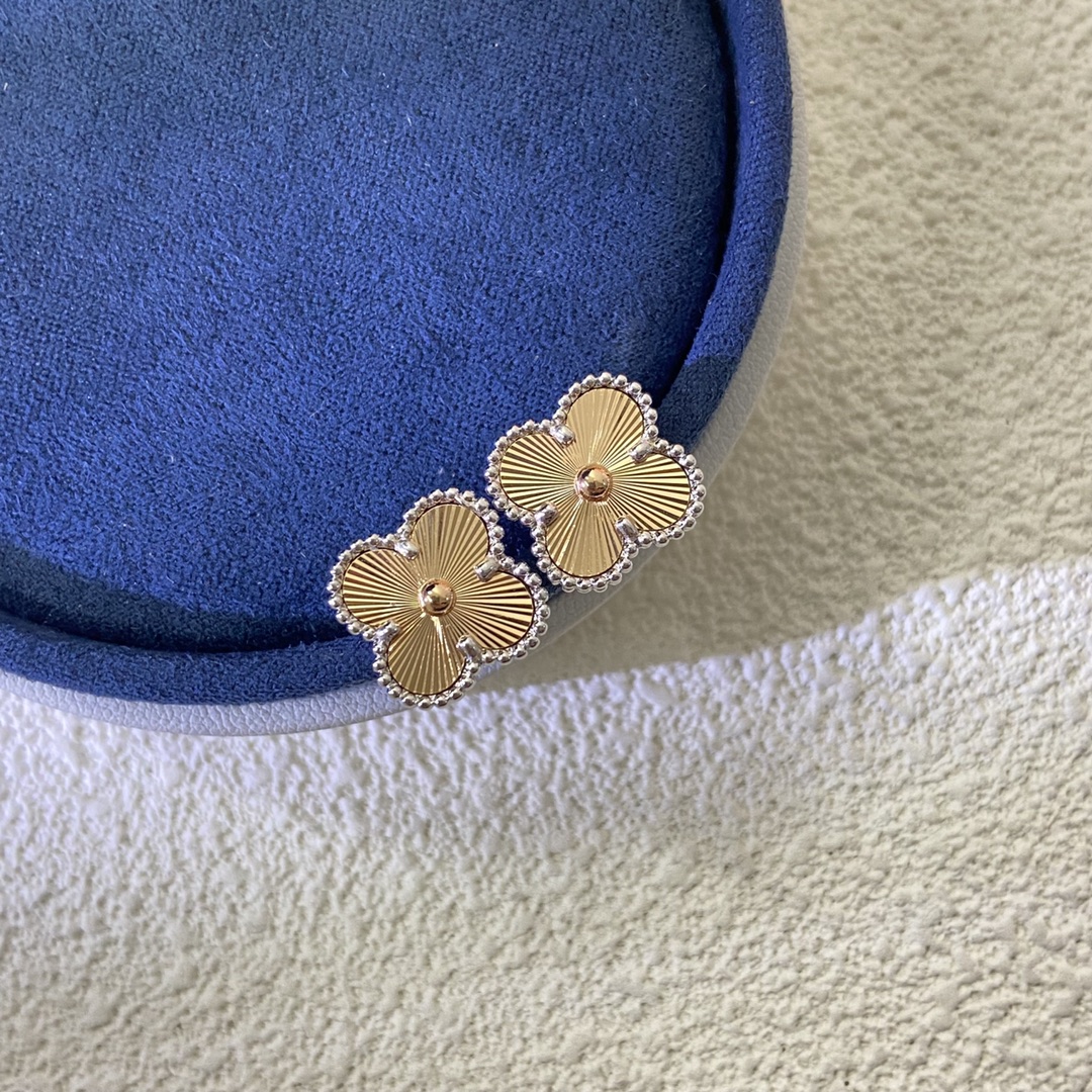 VCA Mixed Color Clover Earrings - Original Replica Club