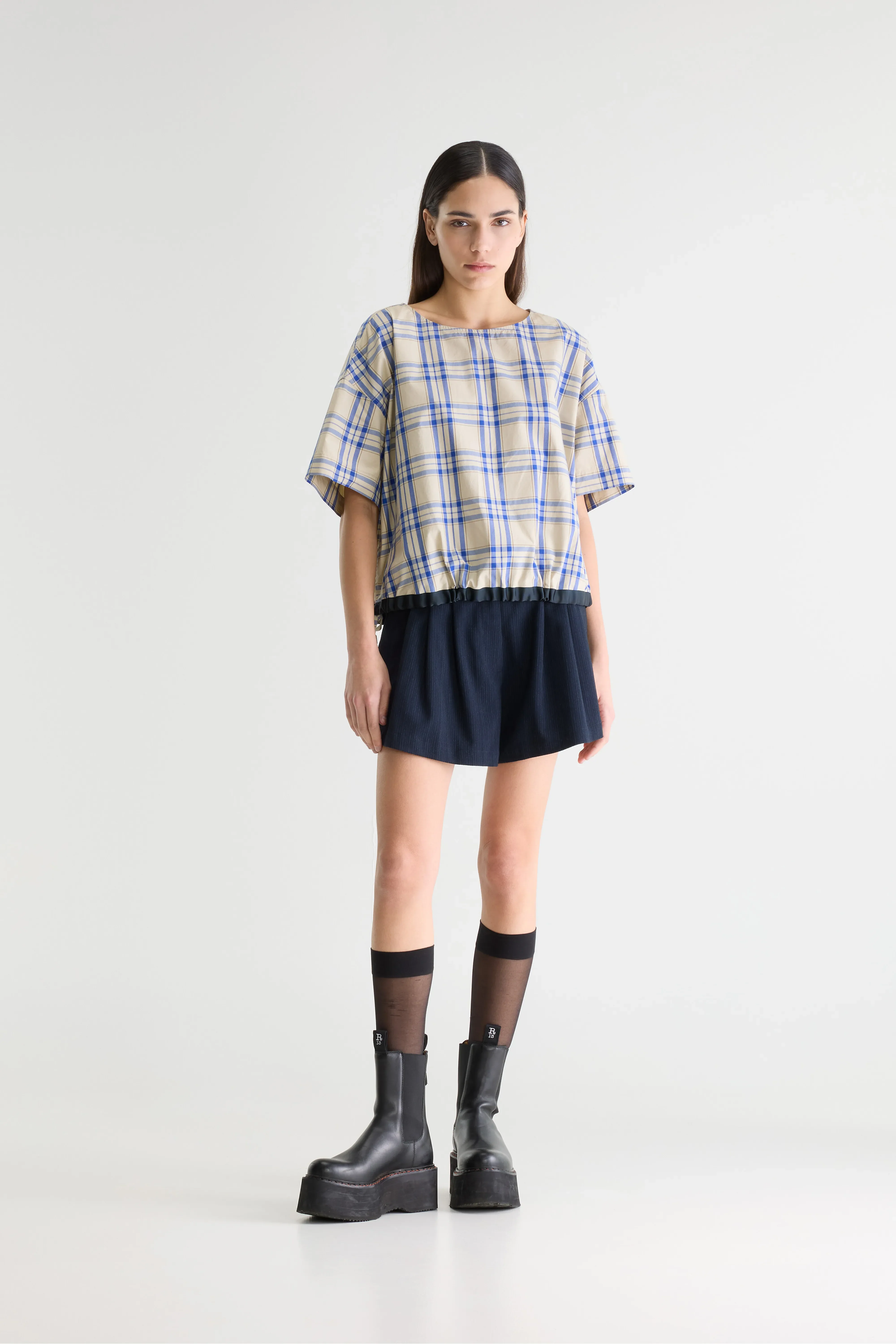 Bellerose Gian relaxed blouse (261 / W / CHECK D)