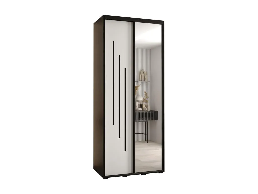 Armario con puertas batientes Biocasahogar dimensiones 235.2x120x60 cm DA3320111