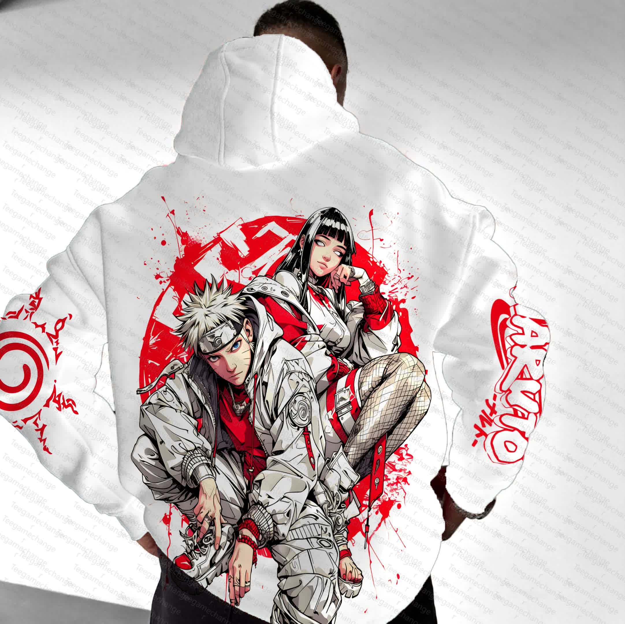 Unisex  Anime Graphic Streetwear Vintage Hoodie