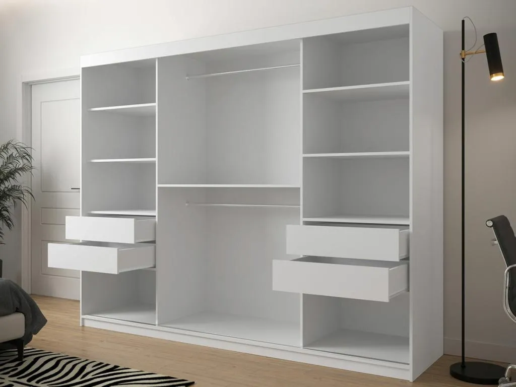 Armario Casabellaes 291 Casabellaes Artisan | Negro 200x250x62cm Puertas de armario - Correderas 42751IKYQ