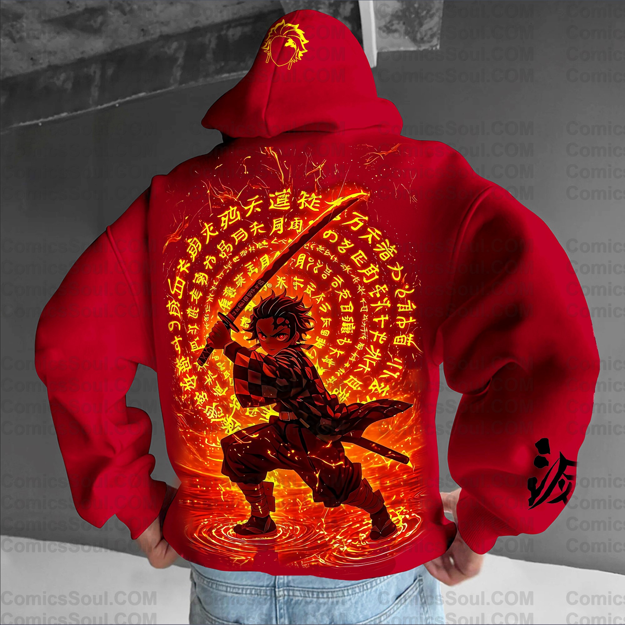 Unisex “ Comicssoul   ” Graphic Streetwear Vintage Hoodie