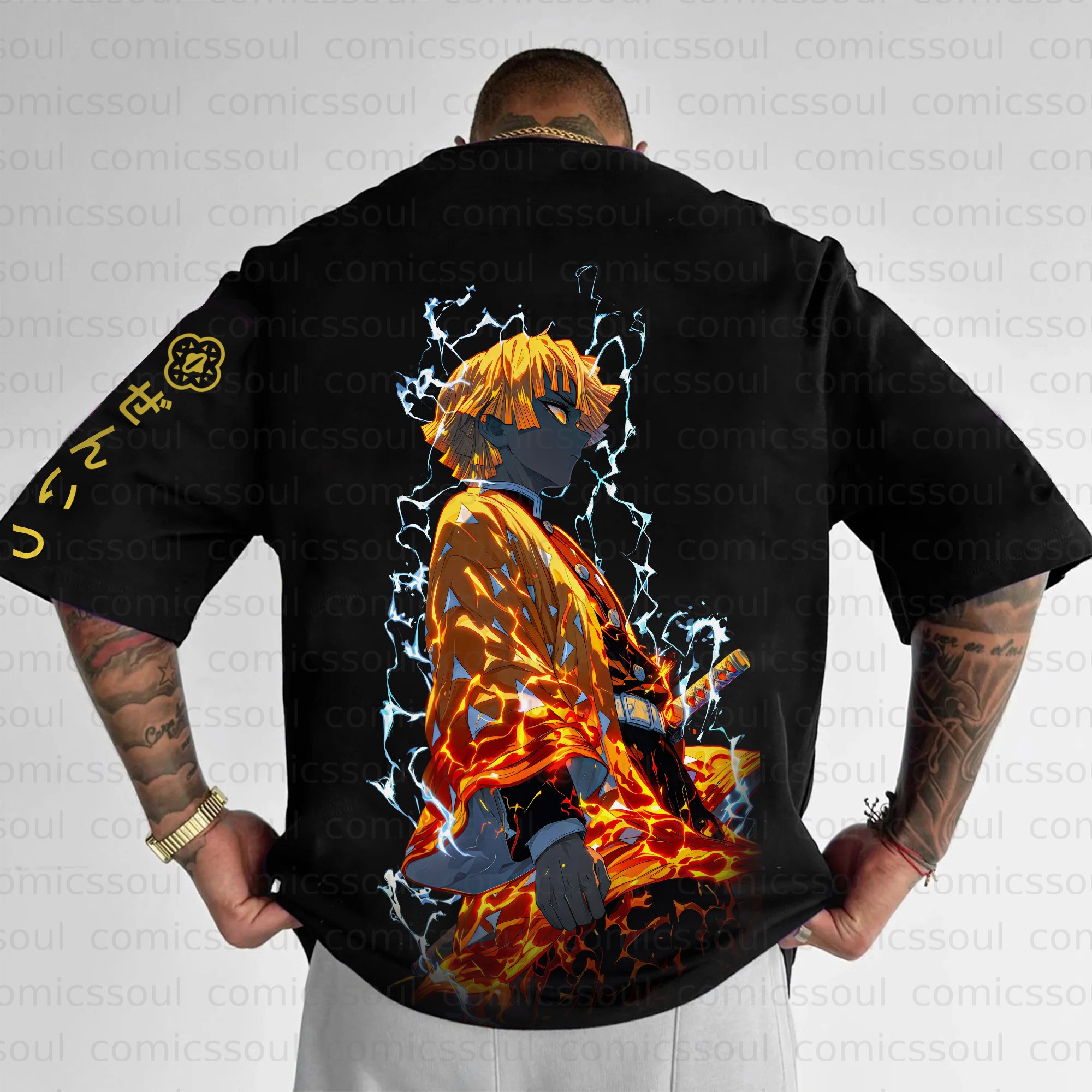 Unisex Anime Inspired Vintage T-Shirt | Comicssoul