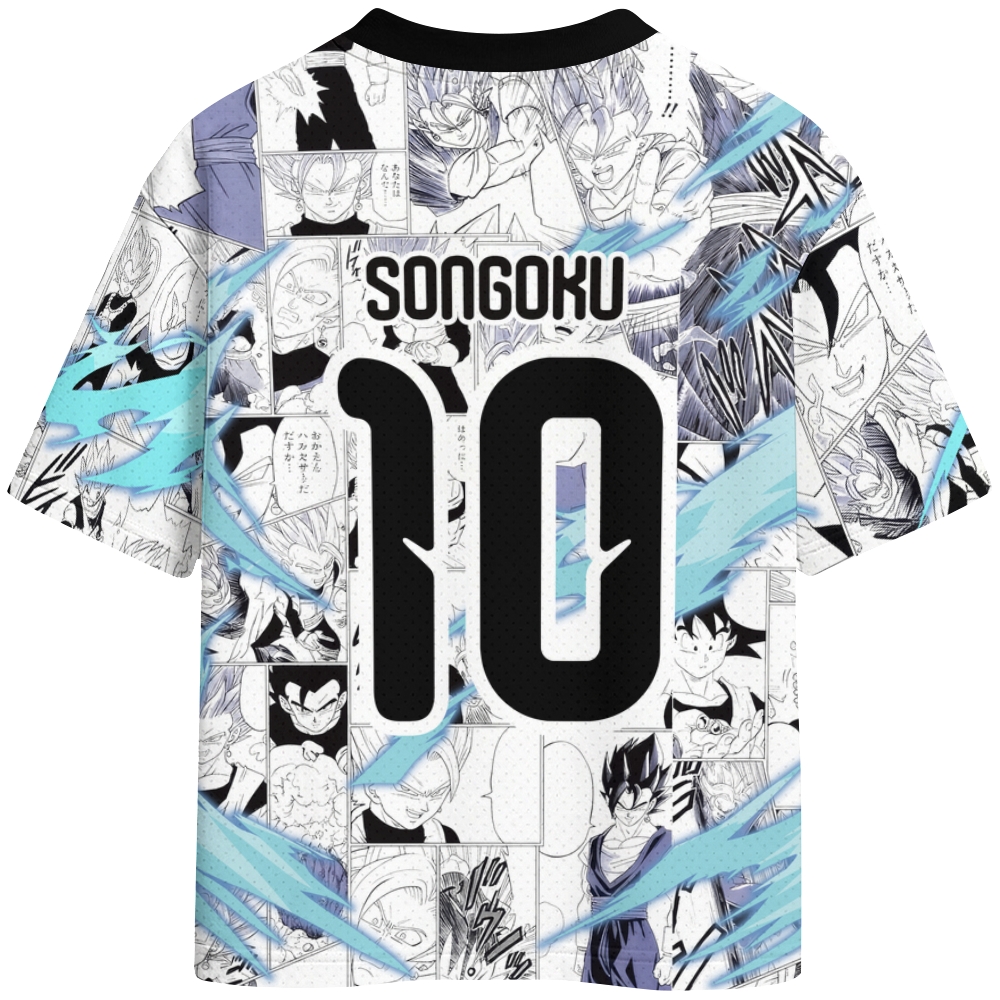 DragonBall Crew Neck Football Jersey