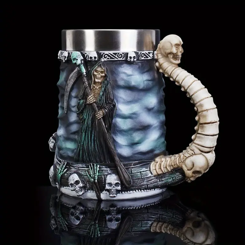 The AfterSip™ - Skull Mug - Image 3 The AfterSip™ - Skull Mug - Image 3