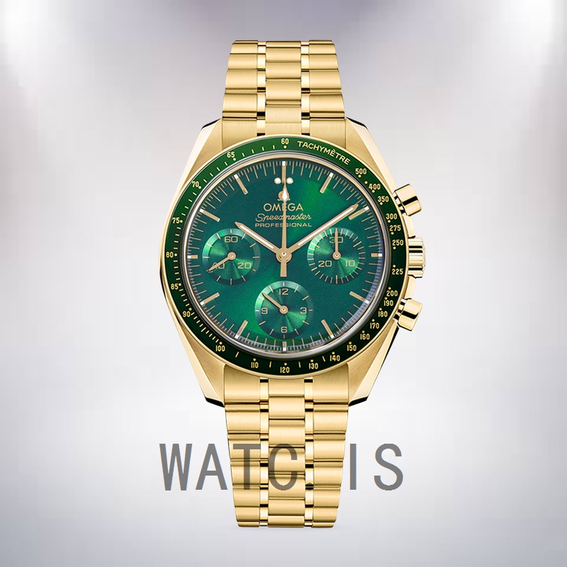 Omega Speedmaster Men 42mm 310.60.42.50.10.001 Gold-tone Bracelet