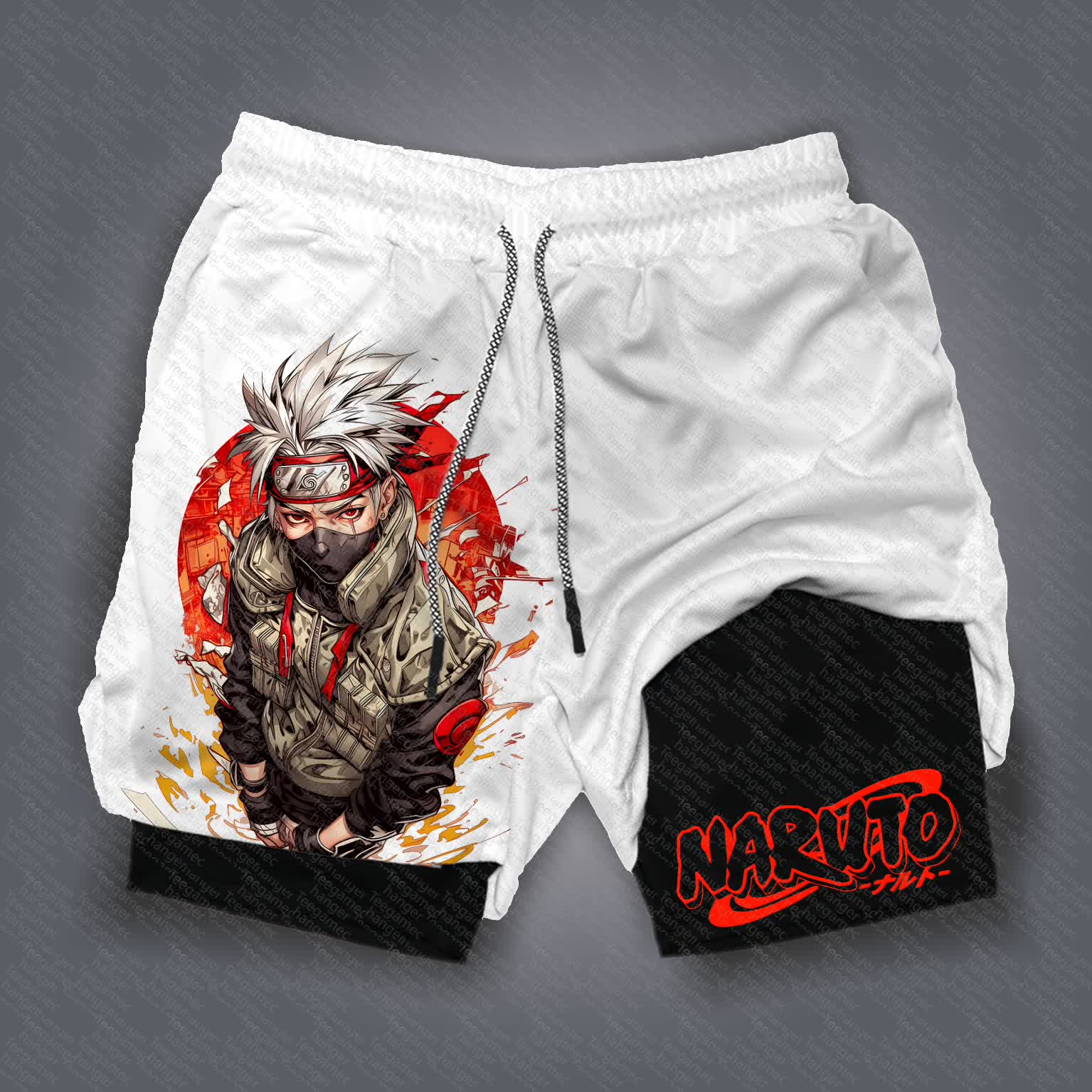 Unisex   Casual Anime Streetwear Shorts