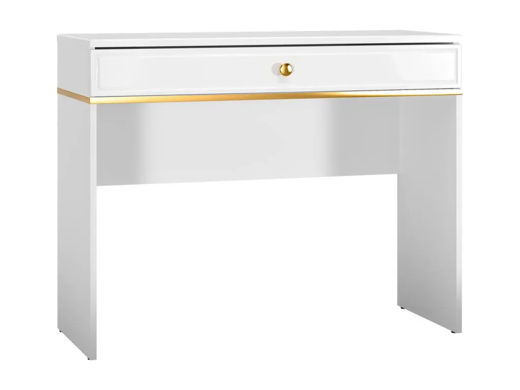 Tocador Nidovia con cajón 100 cm color blanco. anq3587096