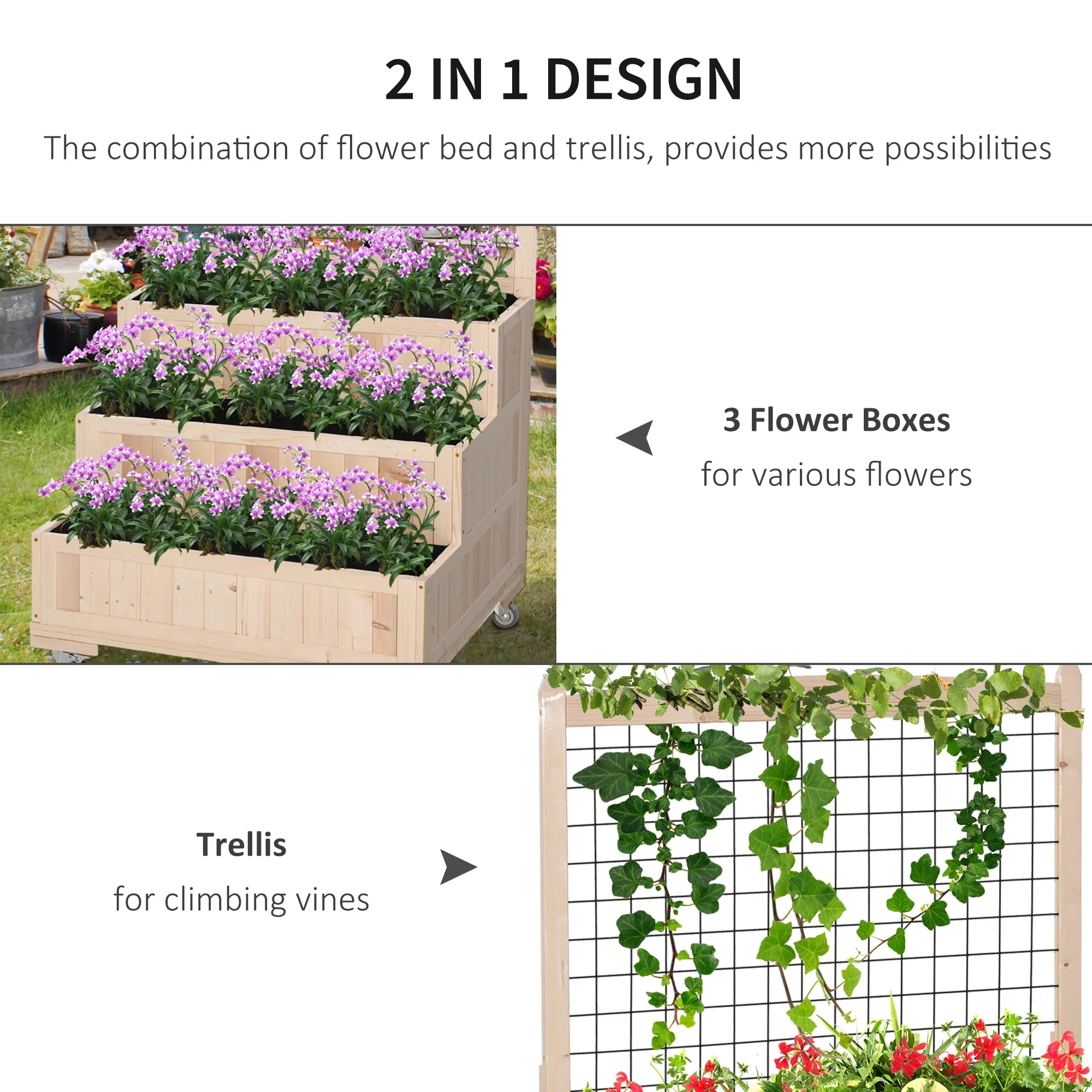 DUOSONG Outsunny Grass Wall Panels, 20" X 20" Artificial Grass Wall Decor,Greenery Backdrop Panels Wall For Outdoor, Indoor, Garden, Fence, Backyard, Fresh Green Green POLYETHYLENE Garden & Outdoor - Image 43