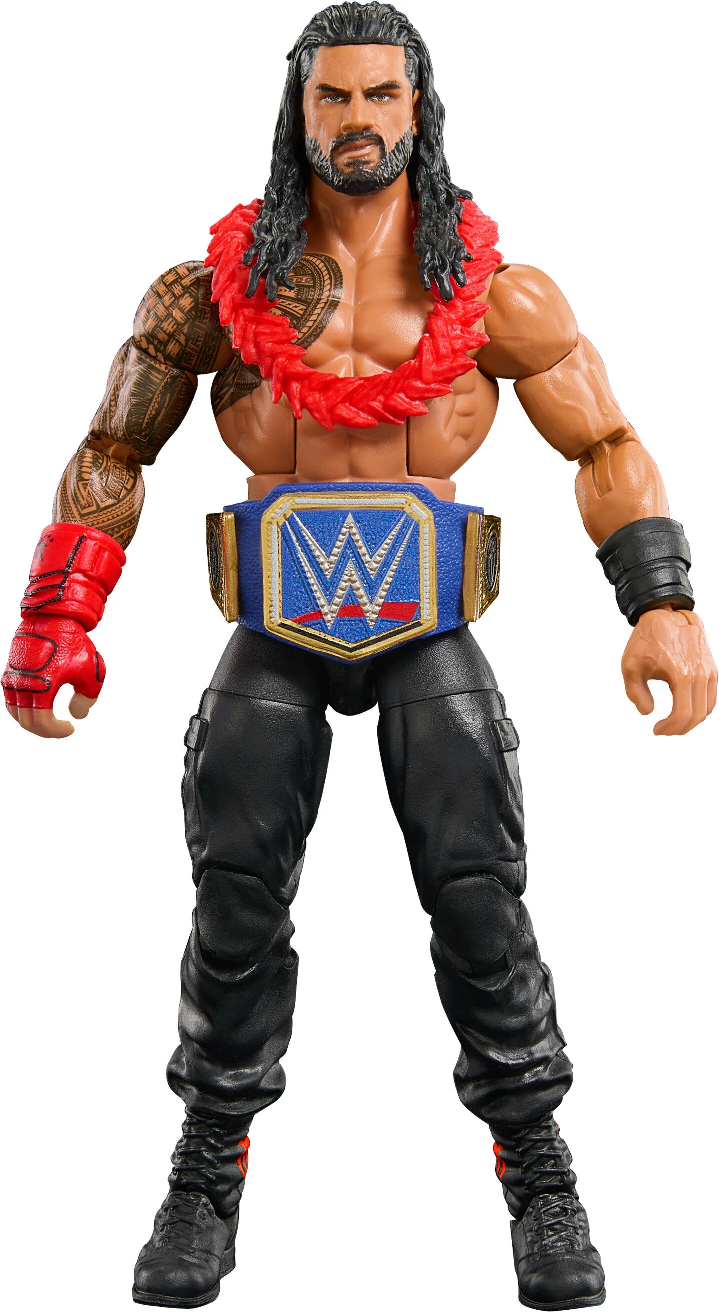 WWE Elite Top Picks Roman Reigns Action Figure & Accessories Set, 6-inch Collectible
