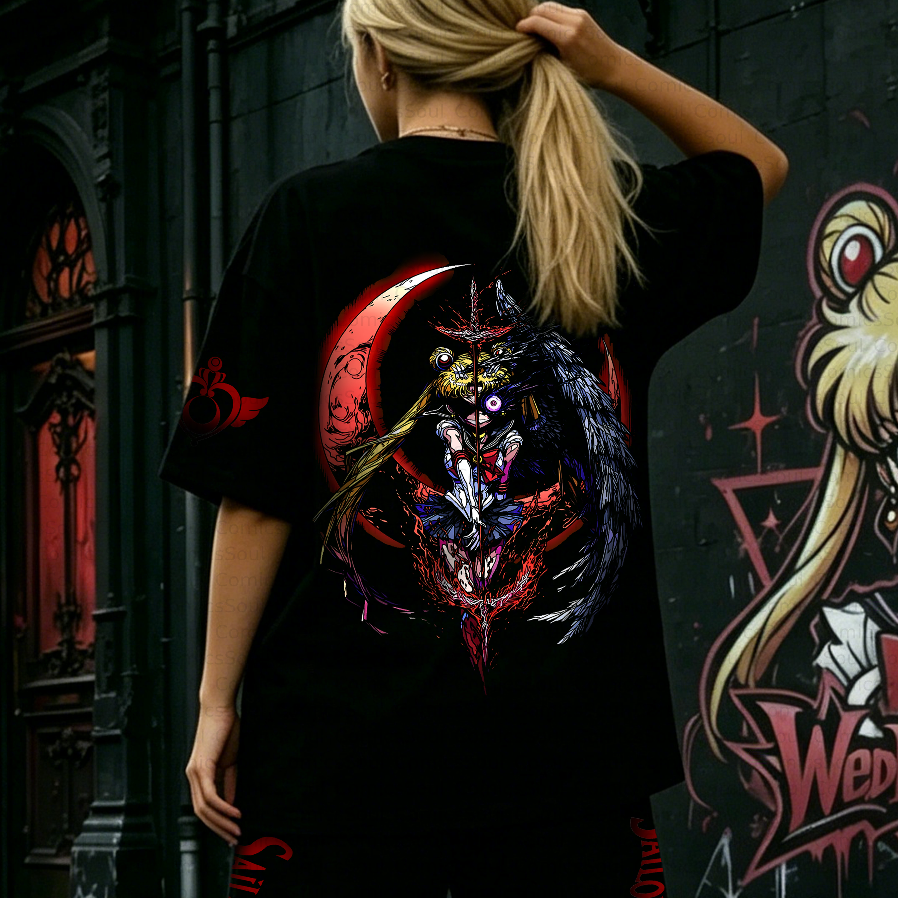 Unisex Anime Inspired Vintage T-Shirt