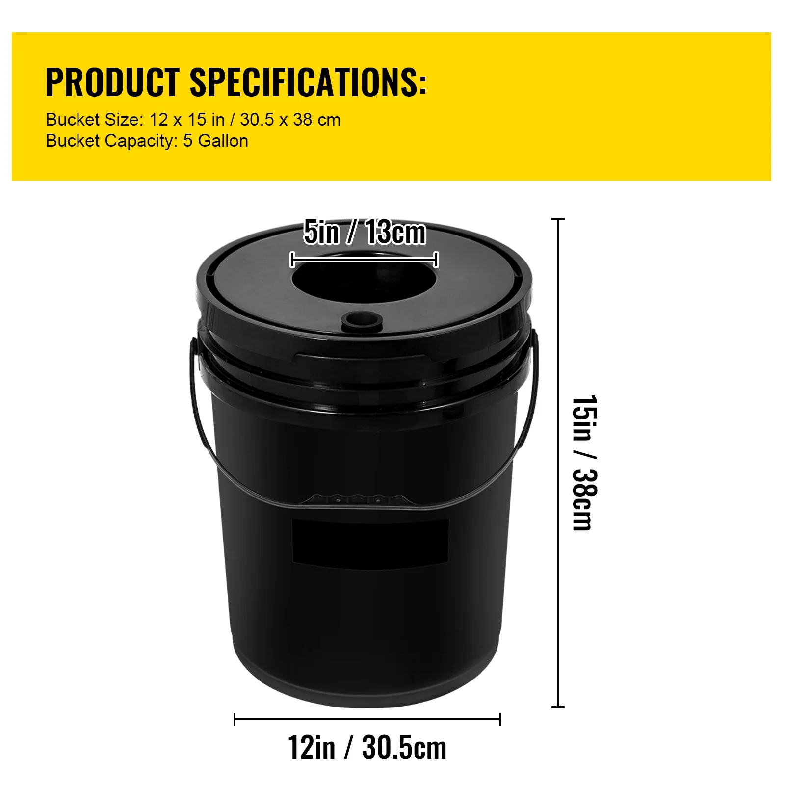 KFFKFF DWC Cultivation System, 8 Containers of 5 Gallons, Deep Water Cultivation Planting Bucket, Hydroponic Cultivation Set with Pump, Air Stone and Water Measurement Tool - Image 4
