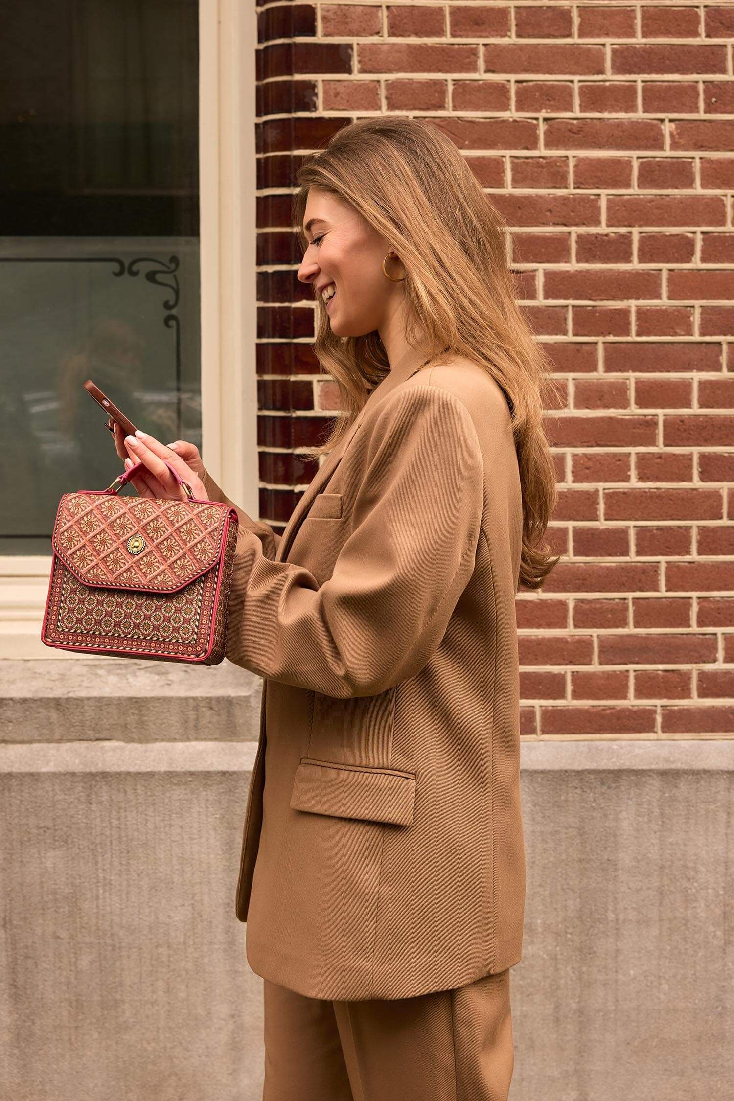 Cross Body Bag Frances Small Imani Red