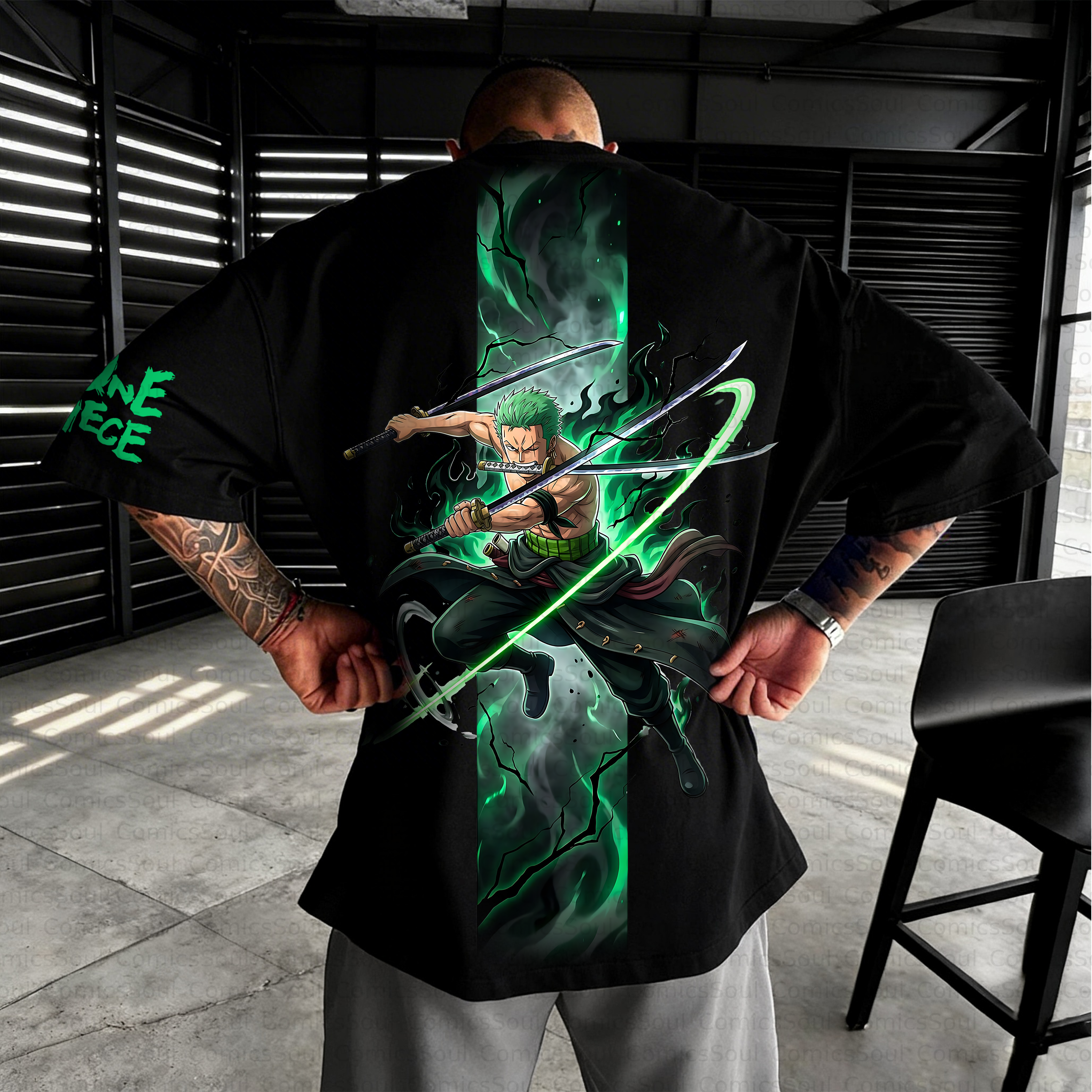 Unisex Anime Inspired Vintage T-Shirt