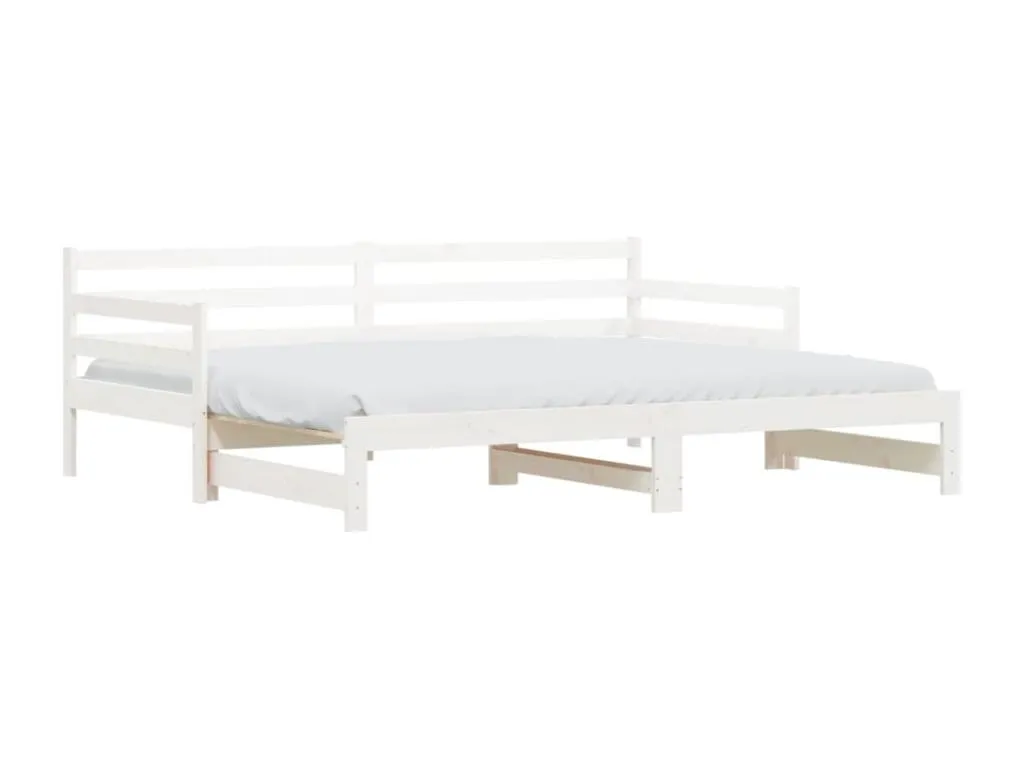 Decounico Sofá cama Decounico maciza de Decounico blanco 90x190 cm