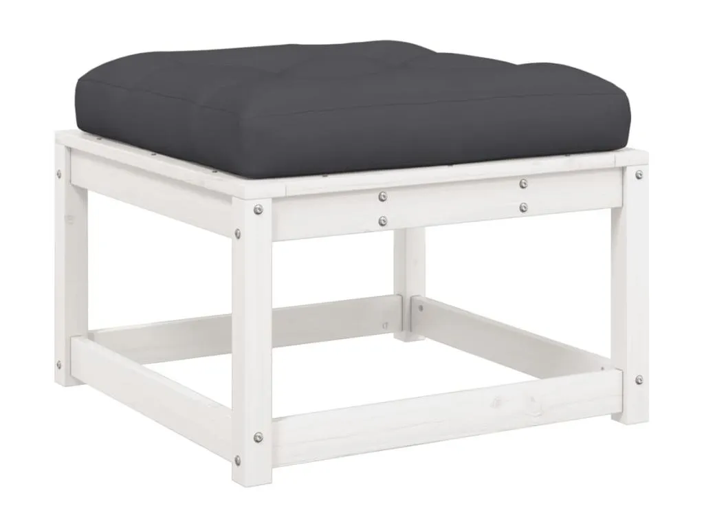 Hogarsens Set sofás jardín 5 pzas con cojines Hogarsens maciza Hogarsens blanco