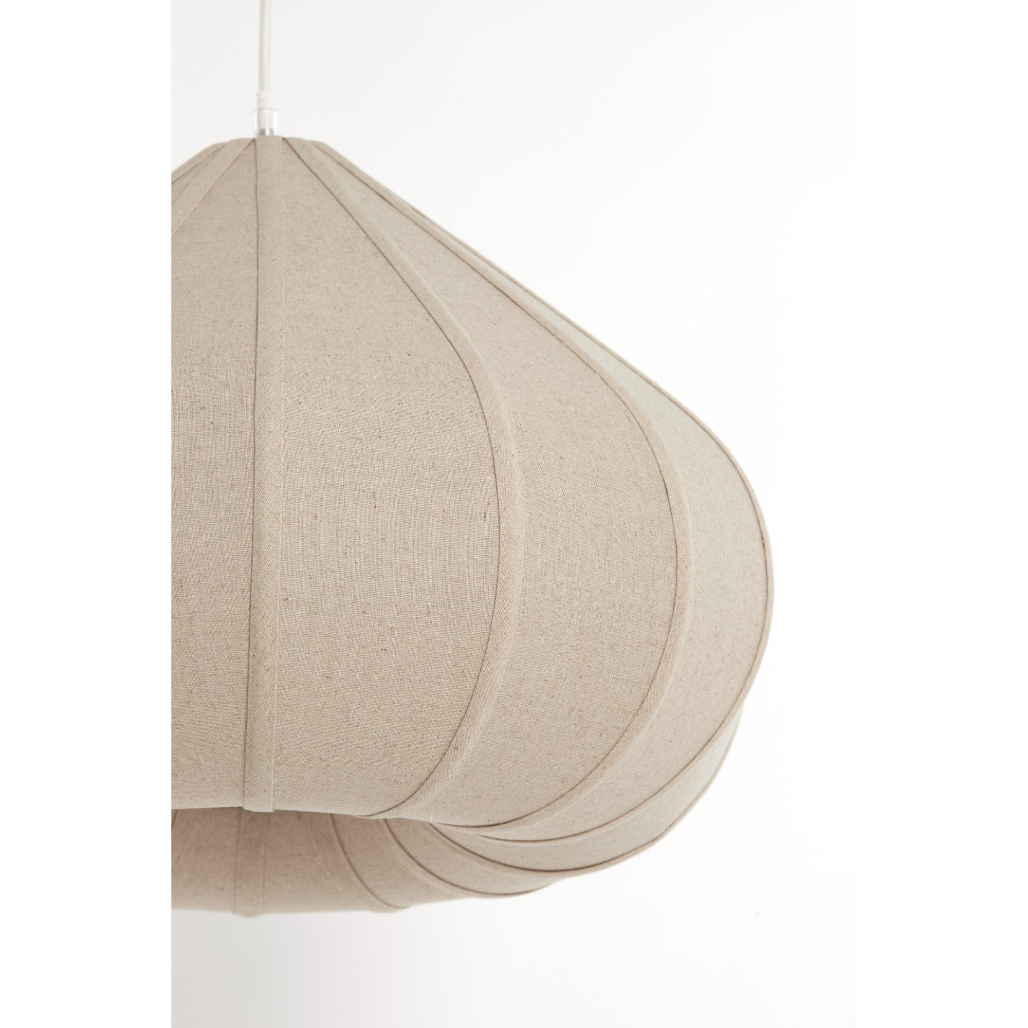 Light & Living Hanglamp Zubeda - Naturel - Ø60cm