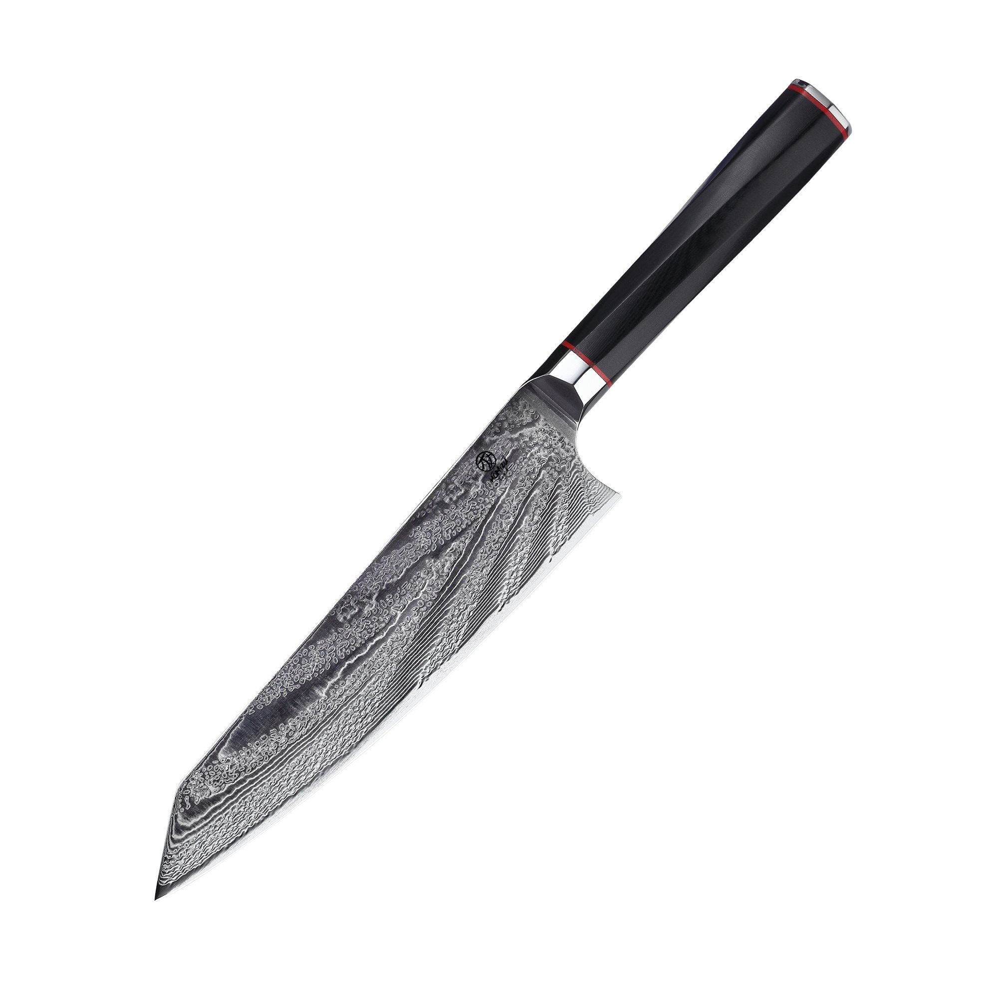 Homizu Takumi Koksmes - VG-10 Damast G10 - zw,rd,wit - doos