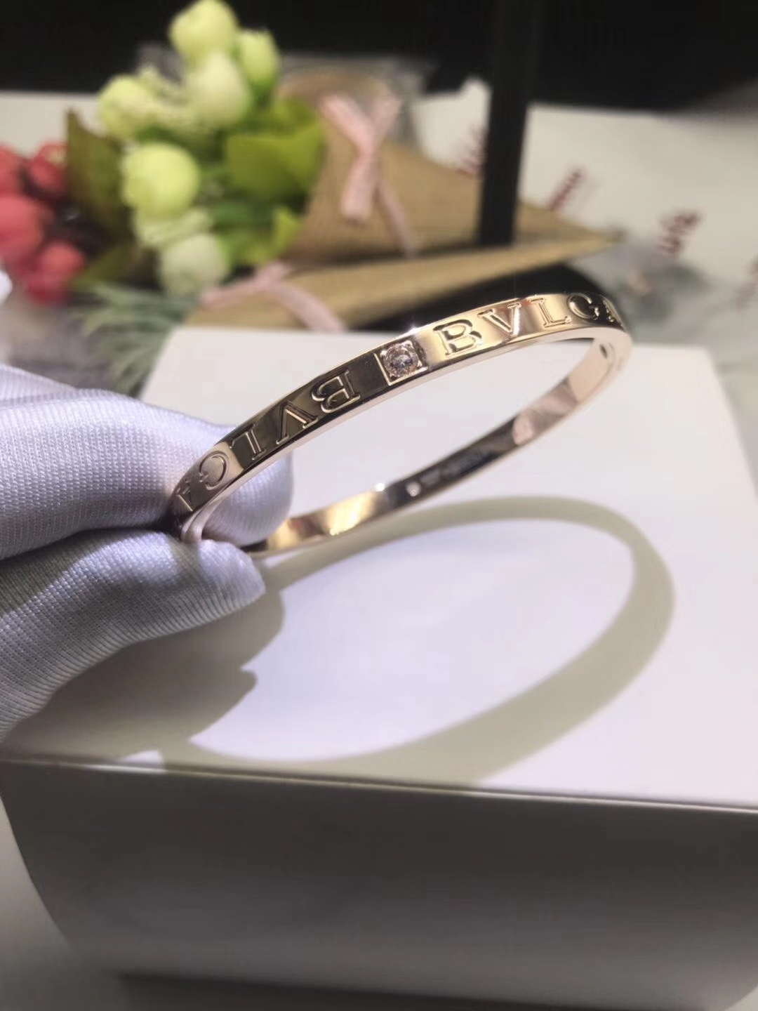 Dupe Bvlgari B.zero1 Ring with Debossed Monogram - Original Replica Club