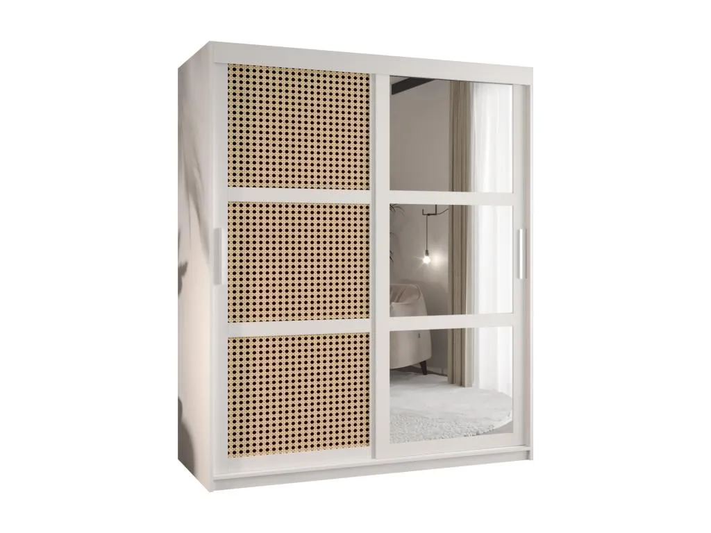 ARMARIO Hogarmini 2 DE PUERTAS CORREDERAS 200/150/62 2 puertas (blanco) oiyt14732