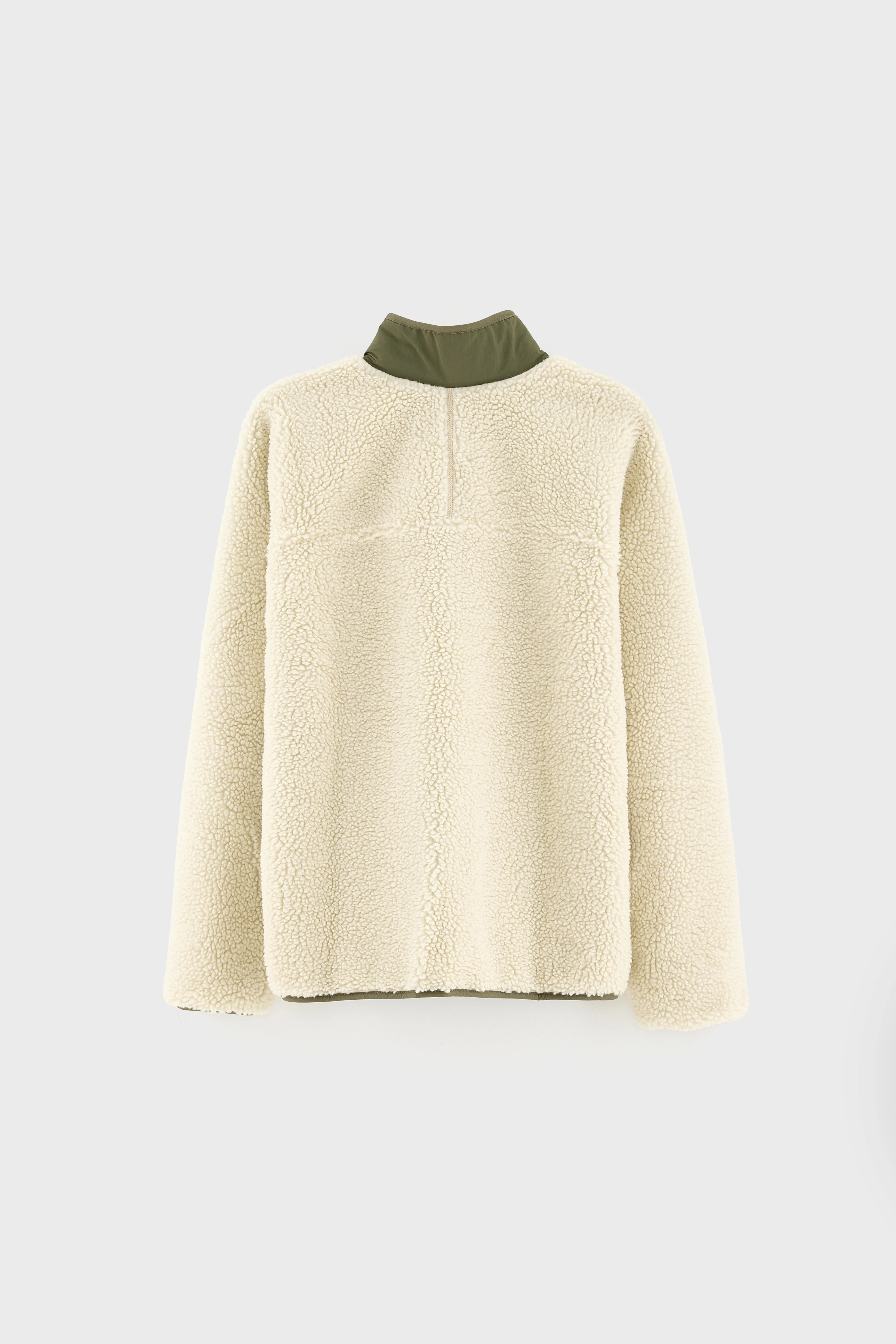 Bellerose Men's Classic Retro-X Fleece Jacket  (252 / M / BEIGE)