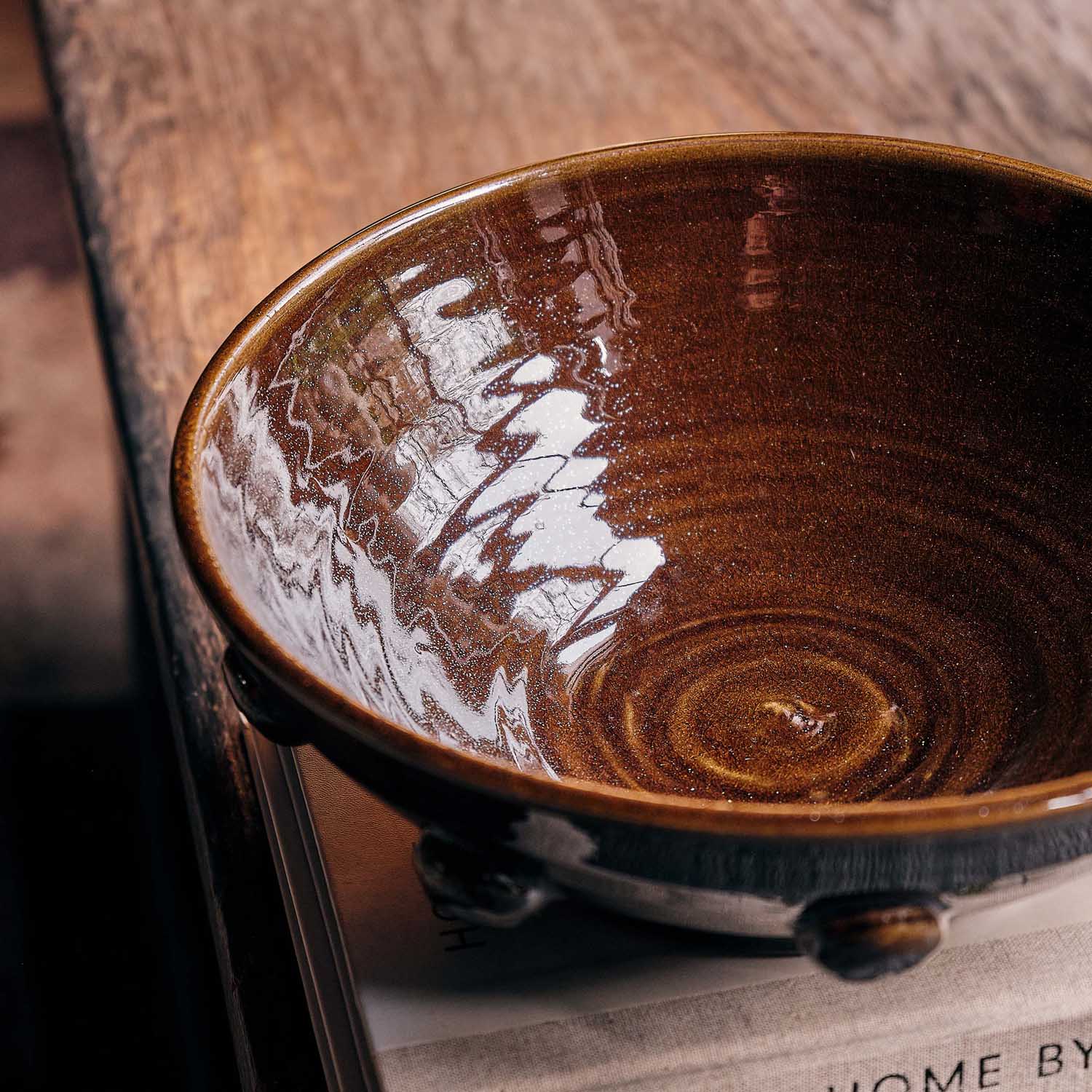 Levi Glazed Terracotta Bowl