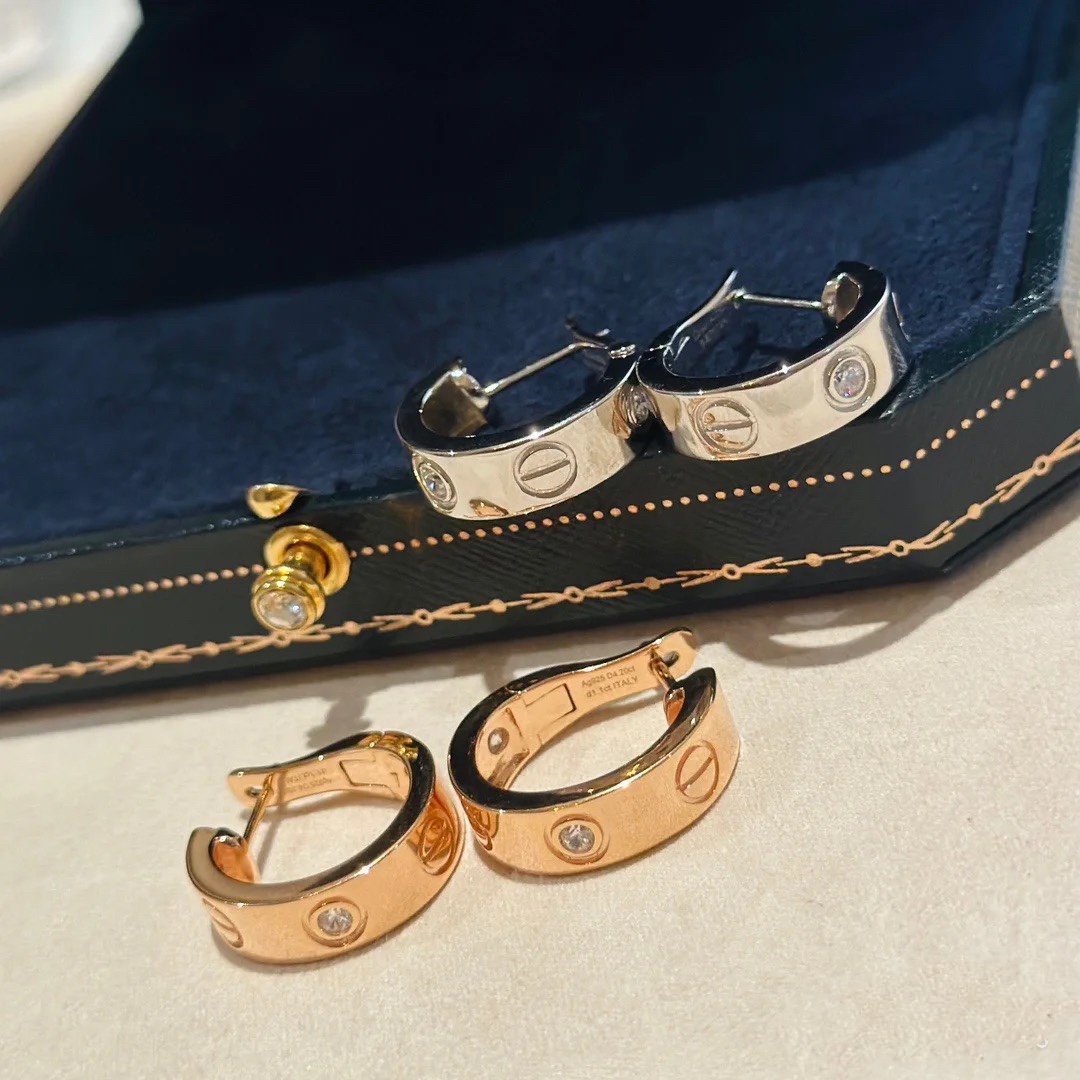 Cartier LEVE Half Hoop Earrings - Original Replica Club