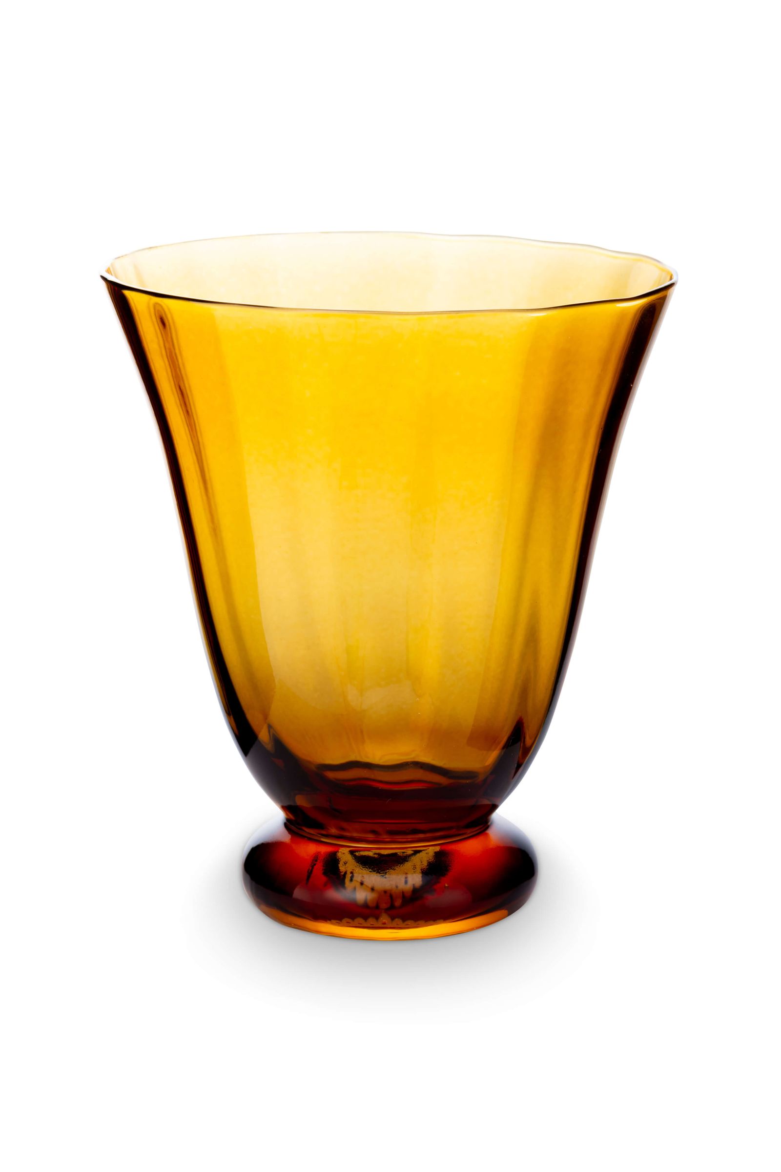 Water Glass Tulip Amber 280ml