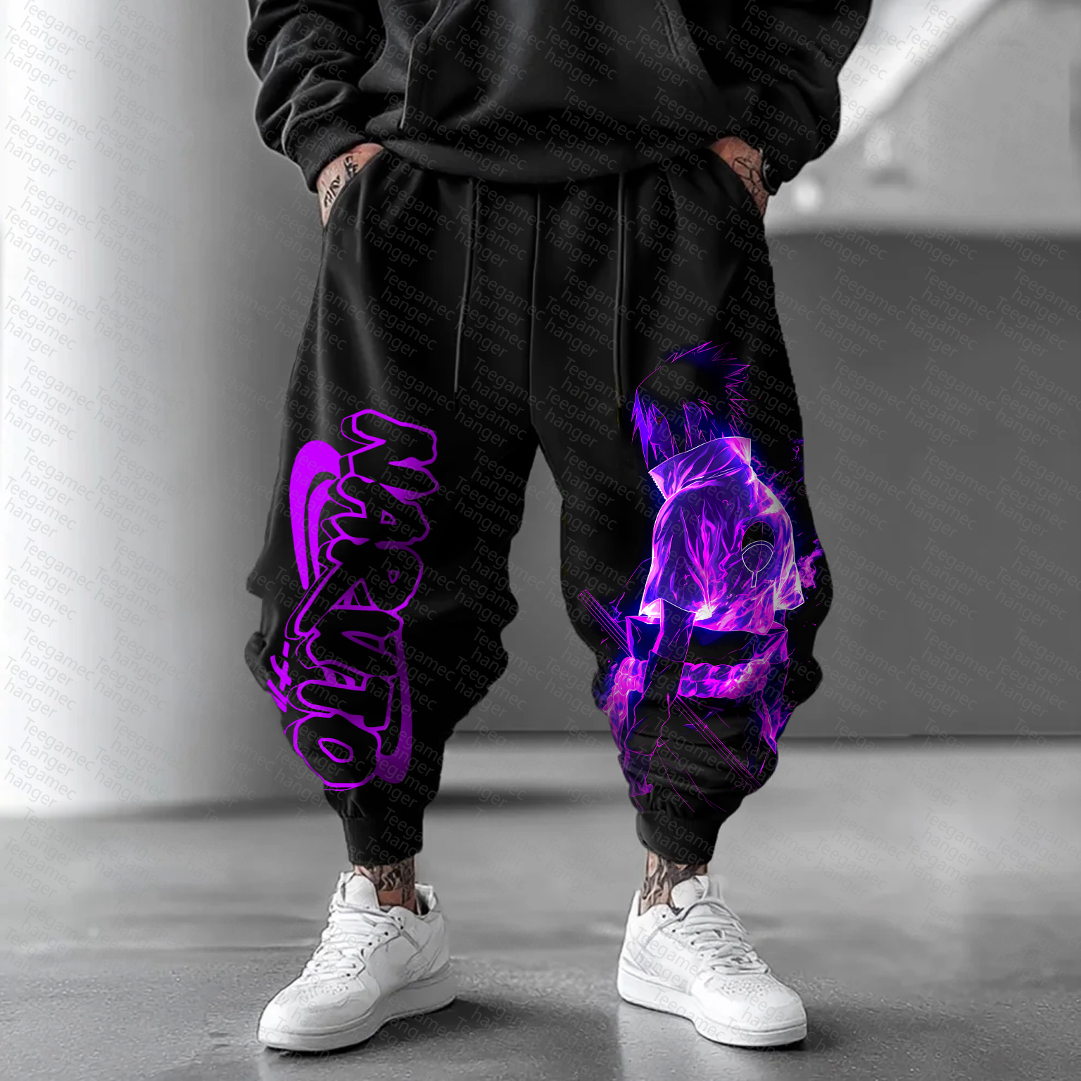 Unisex   Casual Anime Streetwear Pants