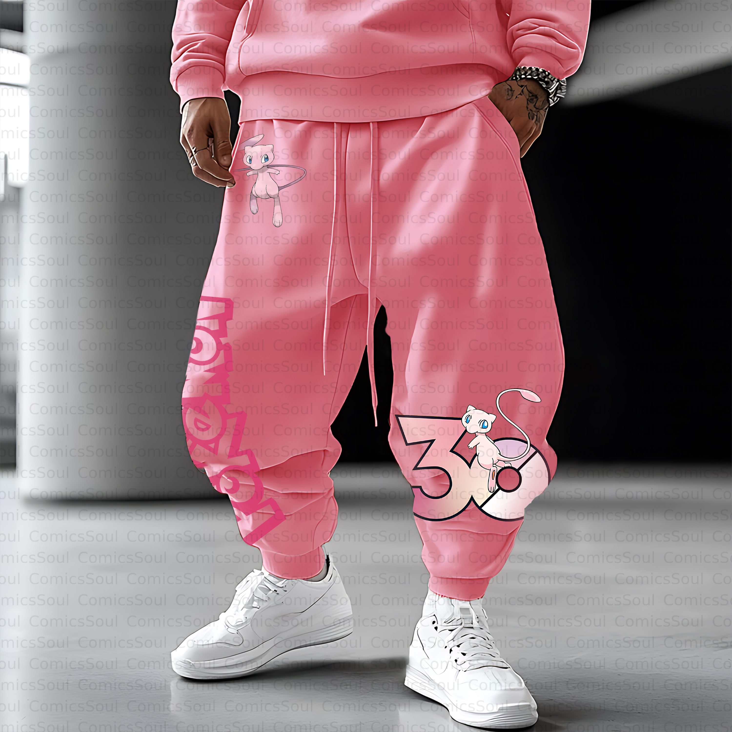 Unisex Casual Anime Streetwear Pant