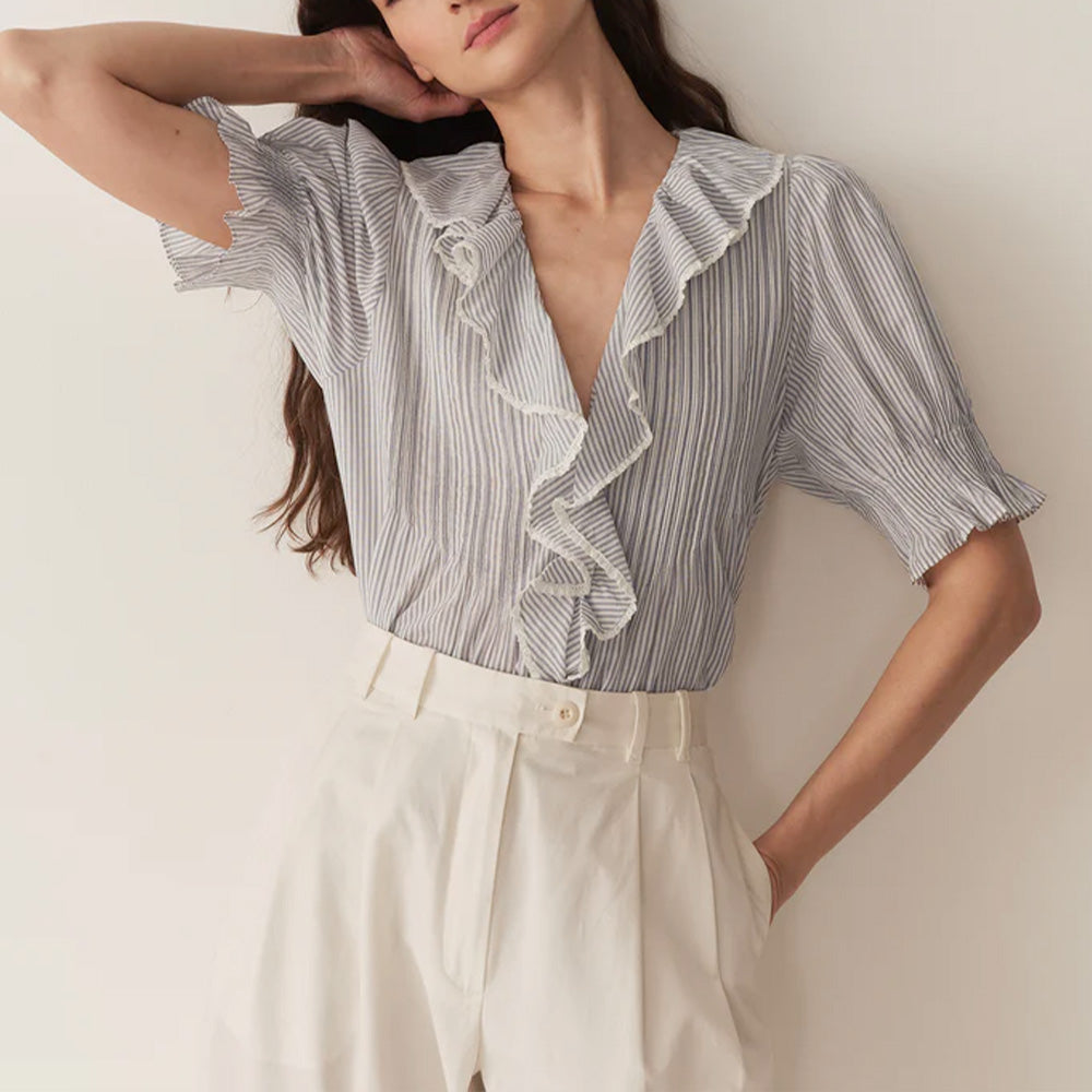 Dôen - Blouse Henri - Rayures Adelaide