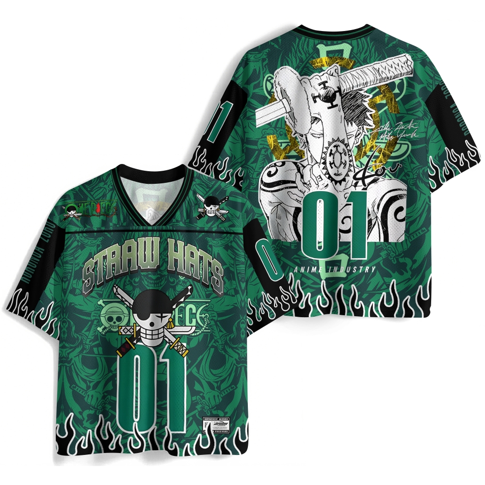 One Piece Anime Football Jersey