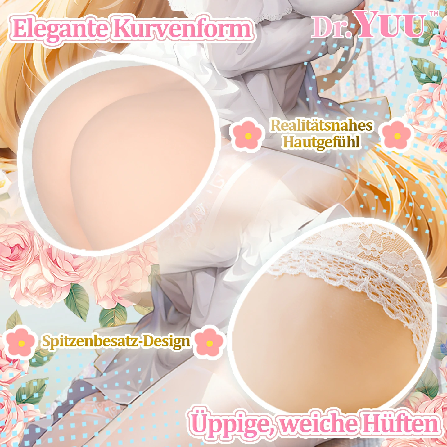 Dr.YUU Heavy Butt 9kg Onahole Masturbator mit Dual-Kanal und 3-Schicht-TPE – Bild 3