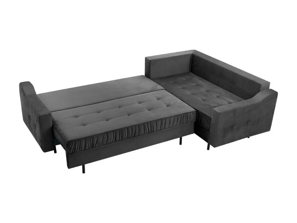 Sofá rinconero Mueblestop 115 Amarillo Función de descanso Caja de ropa de cama 289cm YUXM54884