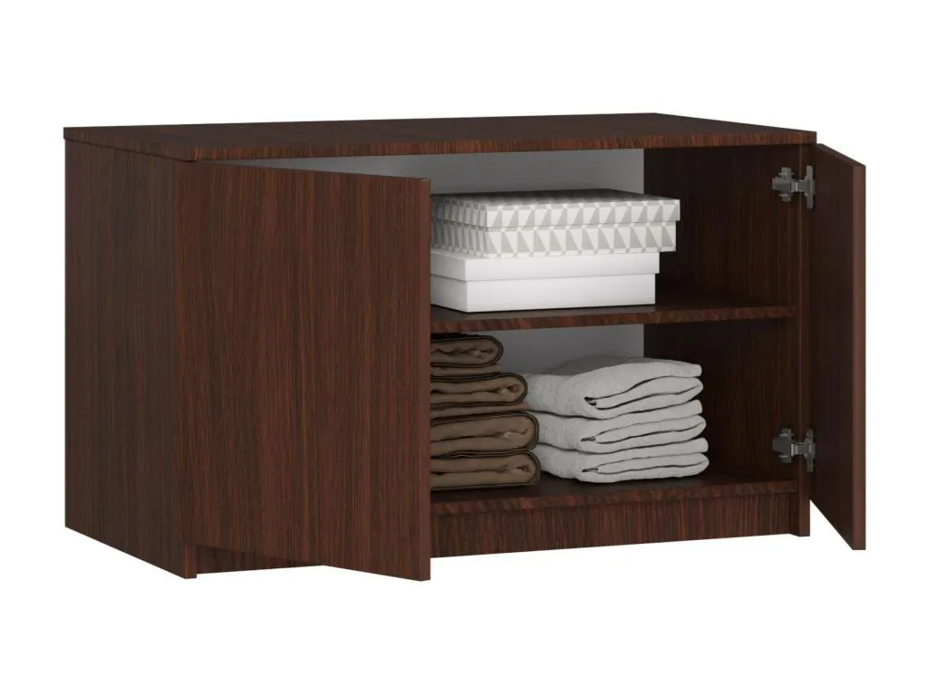 Módulo superior de armario Decopractico S90 Decopractico 90 cm 2 puertas color Decopractico mate 2 estantes 90x51x55 cm 67223XOFV