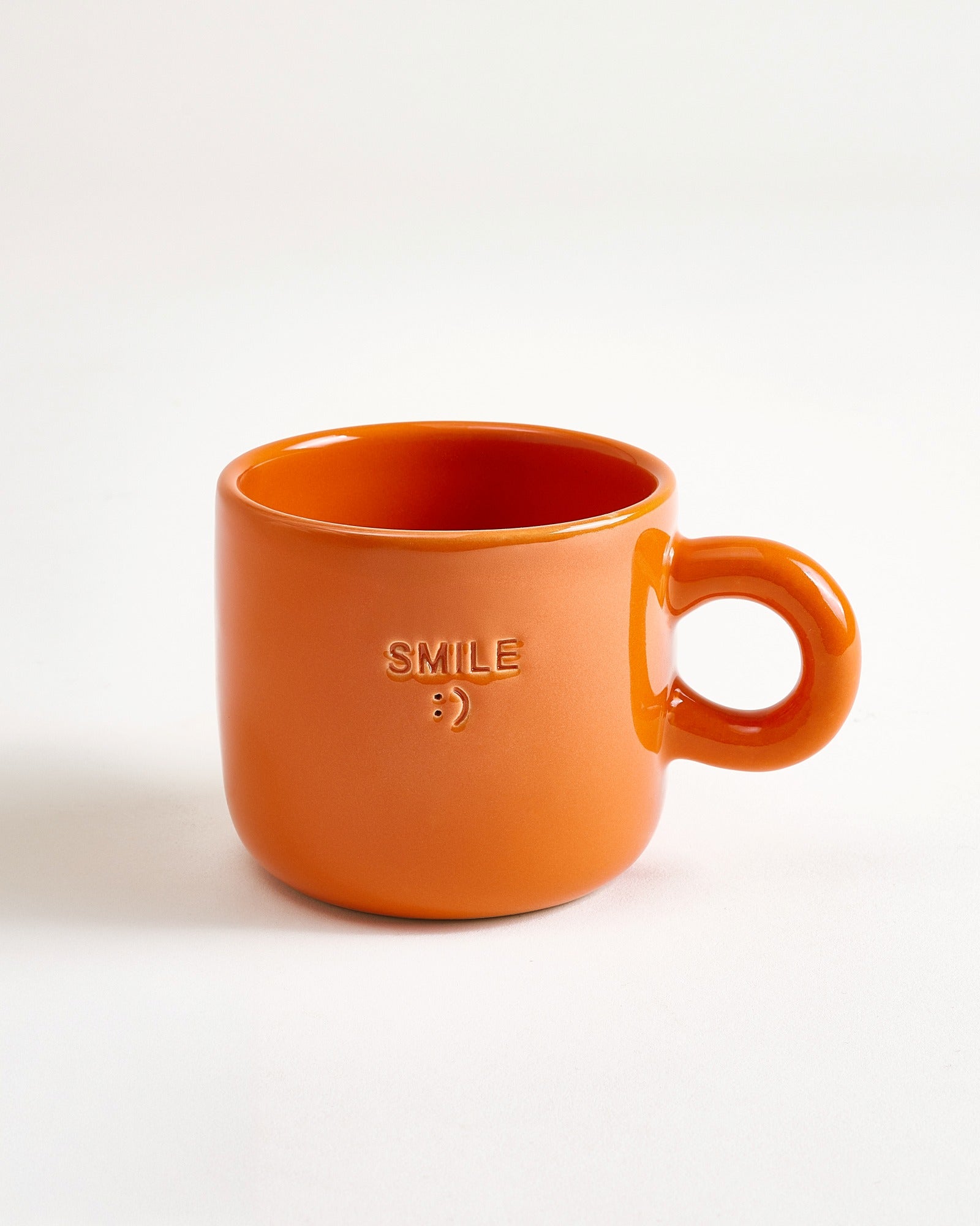 Seia Tasse & Untertasse Smile orange