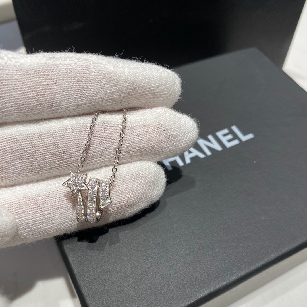Chanel Etoile Filante Comete Necklace - Original Replica Club