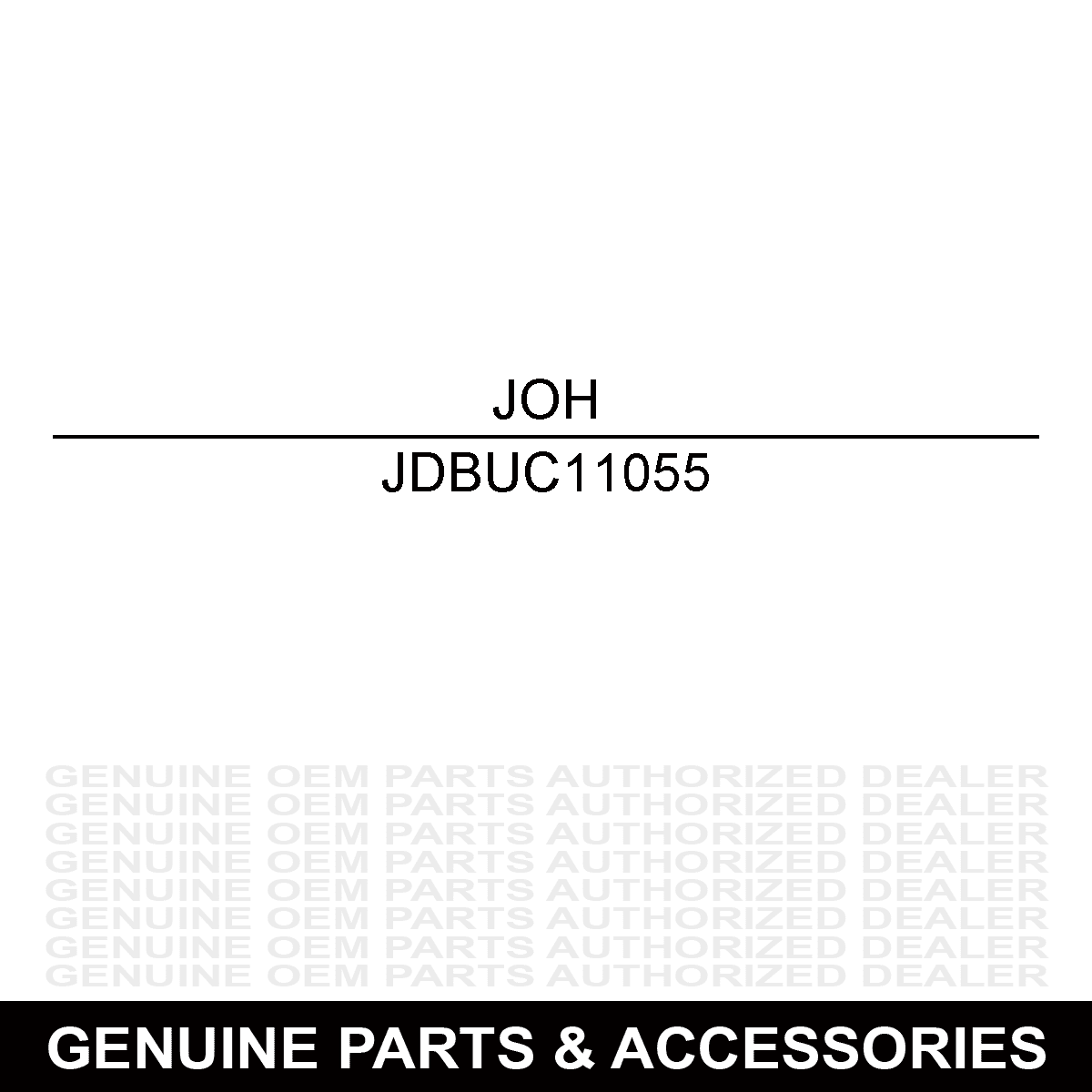 John Deere BUC11055 Green 42" Mower Deck D100 D107 D110 E120 E130 LA125 LA135 - Image 8