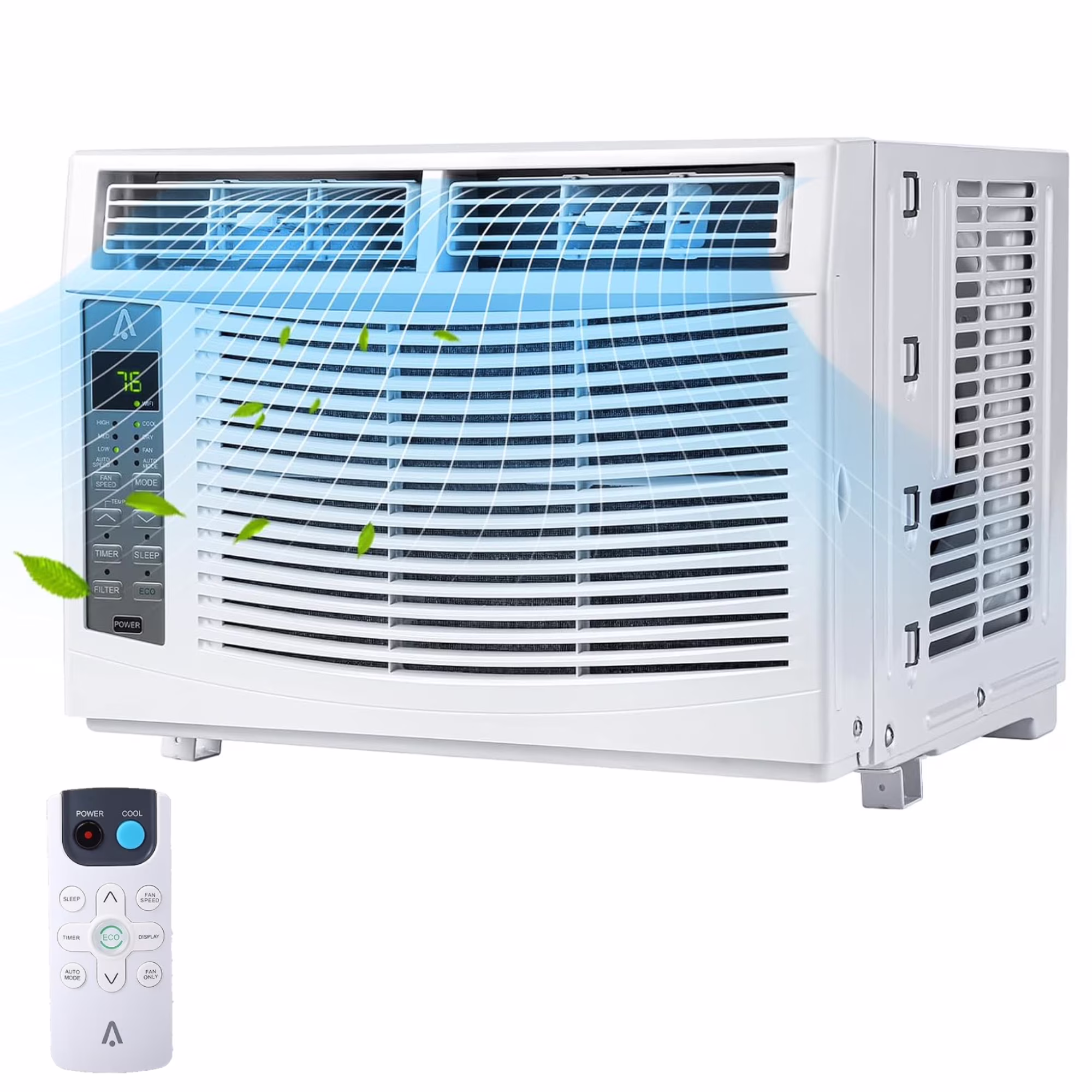 Garvee 5000 BTU Window Air Conditioner,Fast Cooling for Rooms up to 150 Sq. ft,Window Ac Unit with 7 Level Temperature Setting,White - Image 3