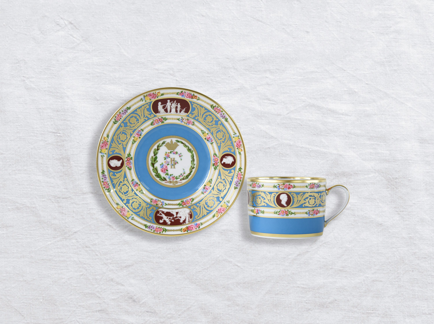 Tasse et soucoupe à thé 15 cl