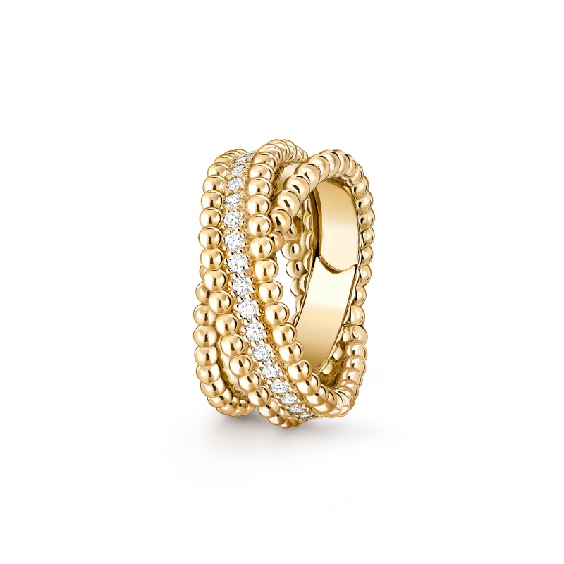 Replicate Perlée diamonds duo ring(1:1 replica) - Original Replica Club